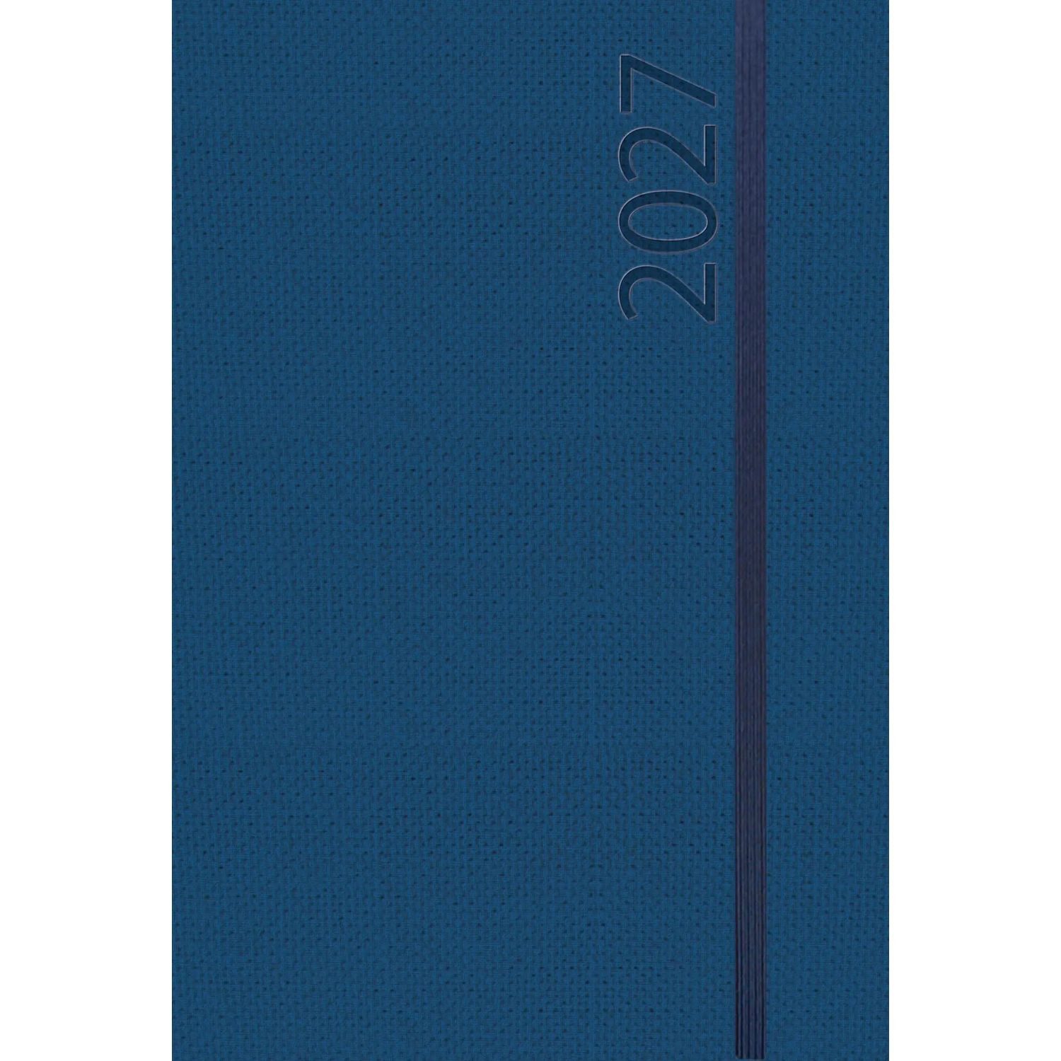 Korsch Verlag Taschenkalender Buchkalender Wochentimer Spirale dunkelblau 2027