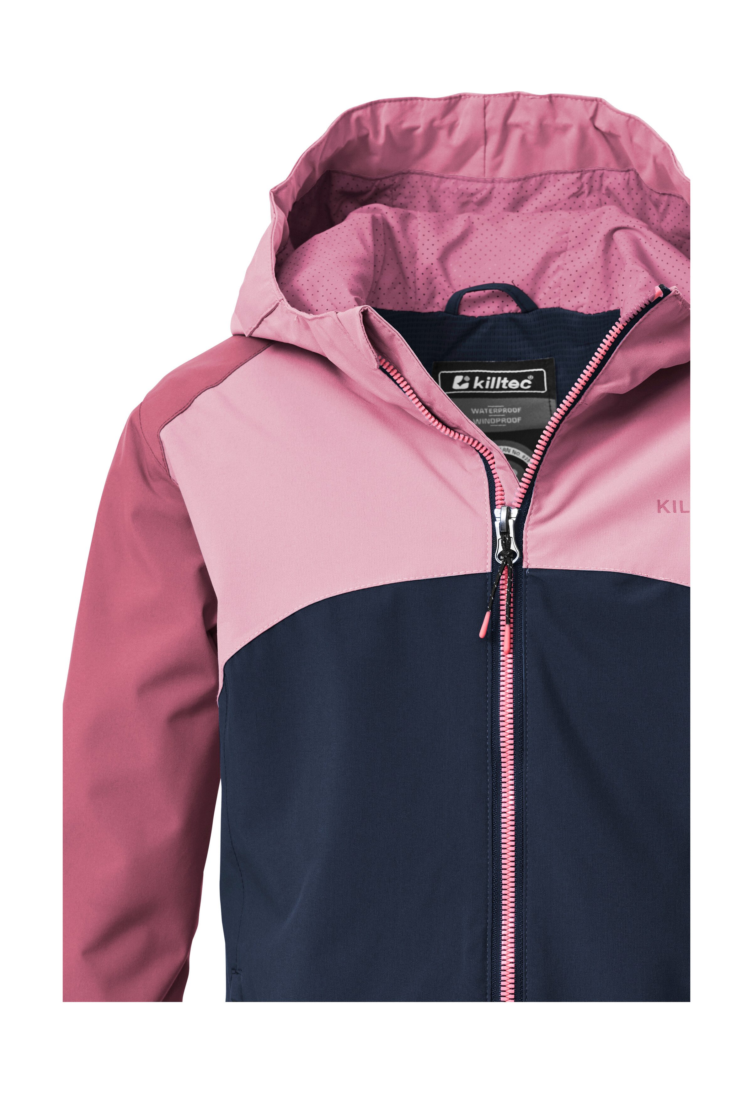 Killtec Funktionsjacke KOS 158 GRLS JCKT Wind- und wasserdichte Mädchenjacke mit Teflon EcoElite™