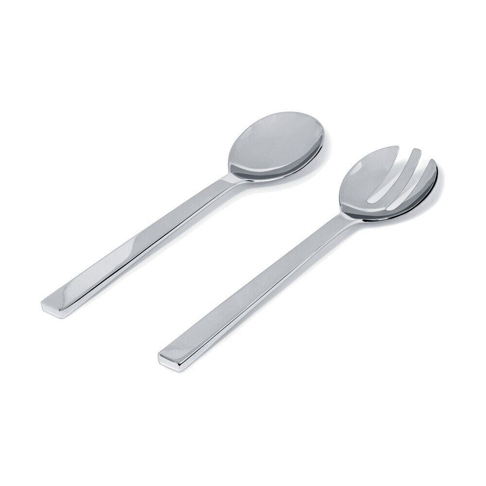 Alessi Salatbesteck Salatbesteck 25 cm Santiago Edelstahl, Salatbesteck, 25,00cm, Edelstahl 18-10