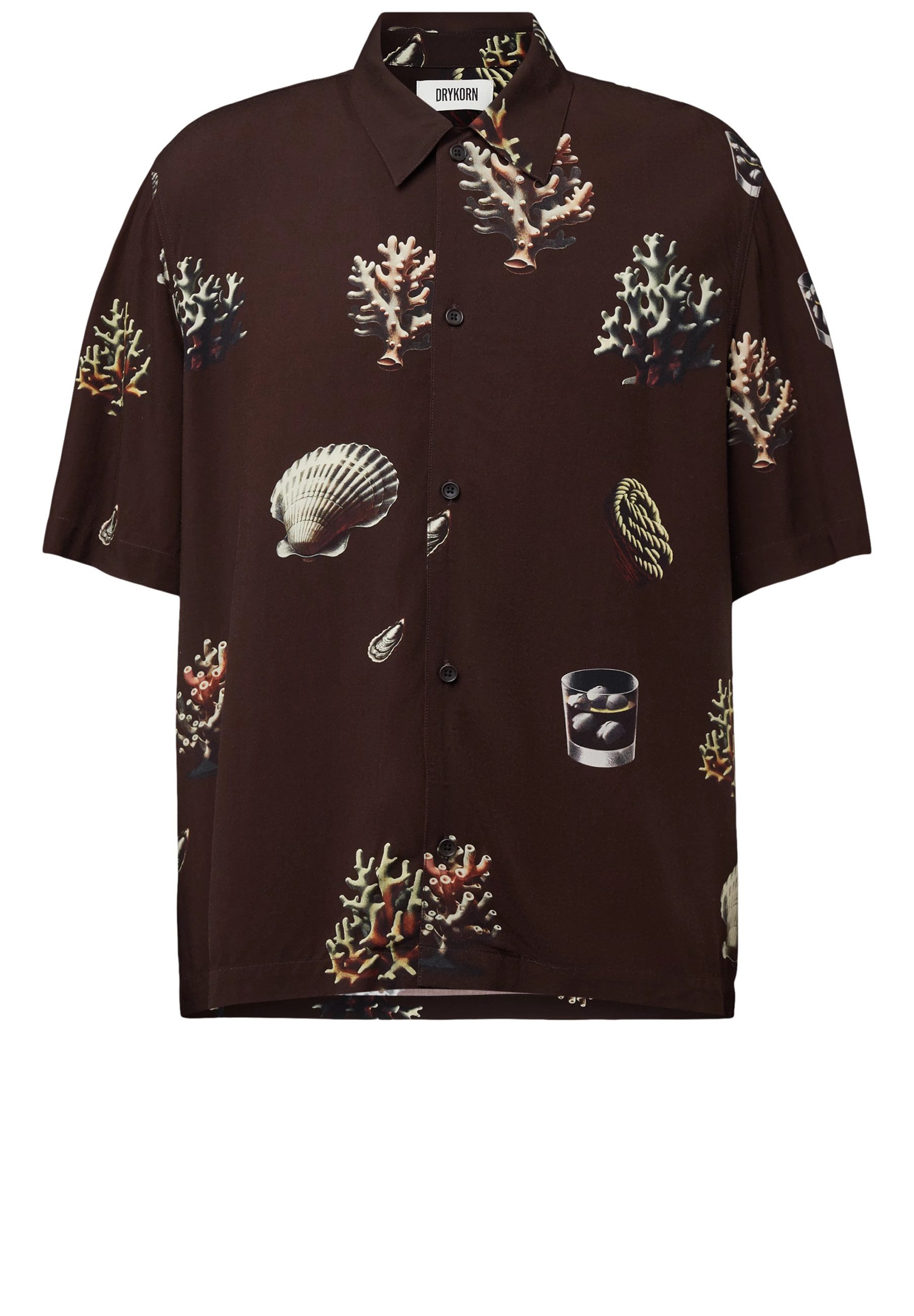 Drykorn Kurzarmhemd Meryn (1-tlg)