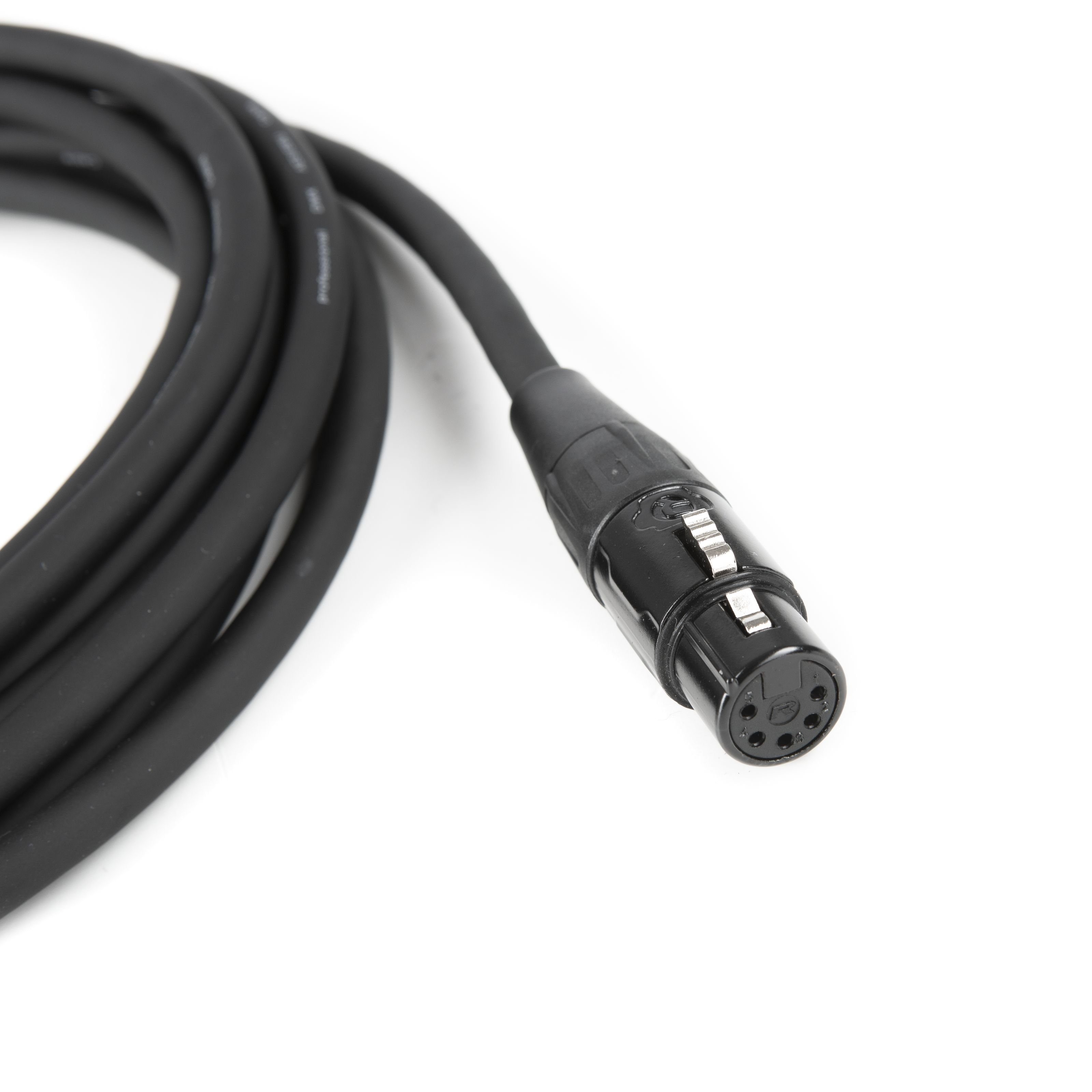 lightmaXX Lampen-Verbindungskabel, DMX Kabel, Flexibles DMX Kabel, REAN Y-Serie Stecker