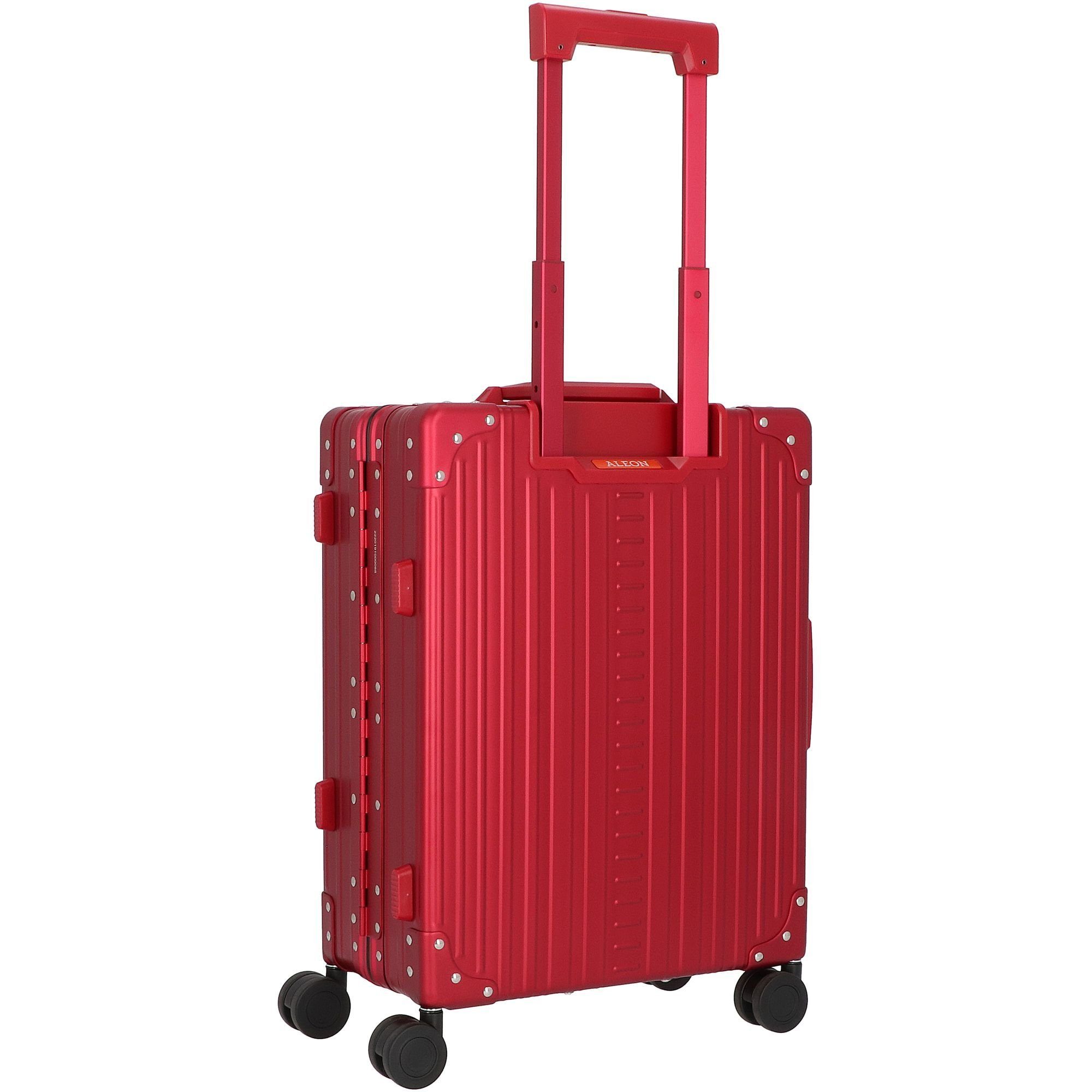 Rollen, ruby 4 Aluminium ALEON Traveler, Handgepäck-Trolley