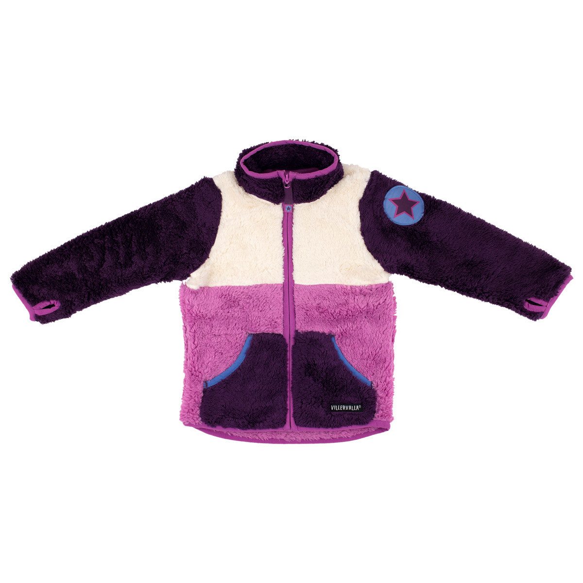 Fleecejacke Colorblock Unisex Kinder