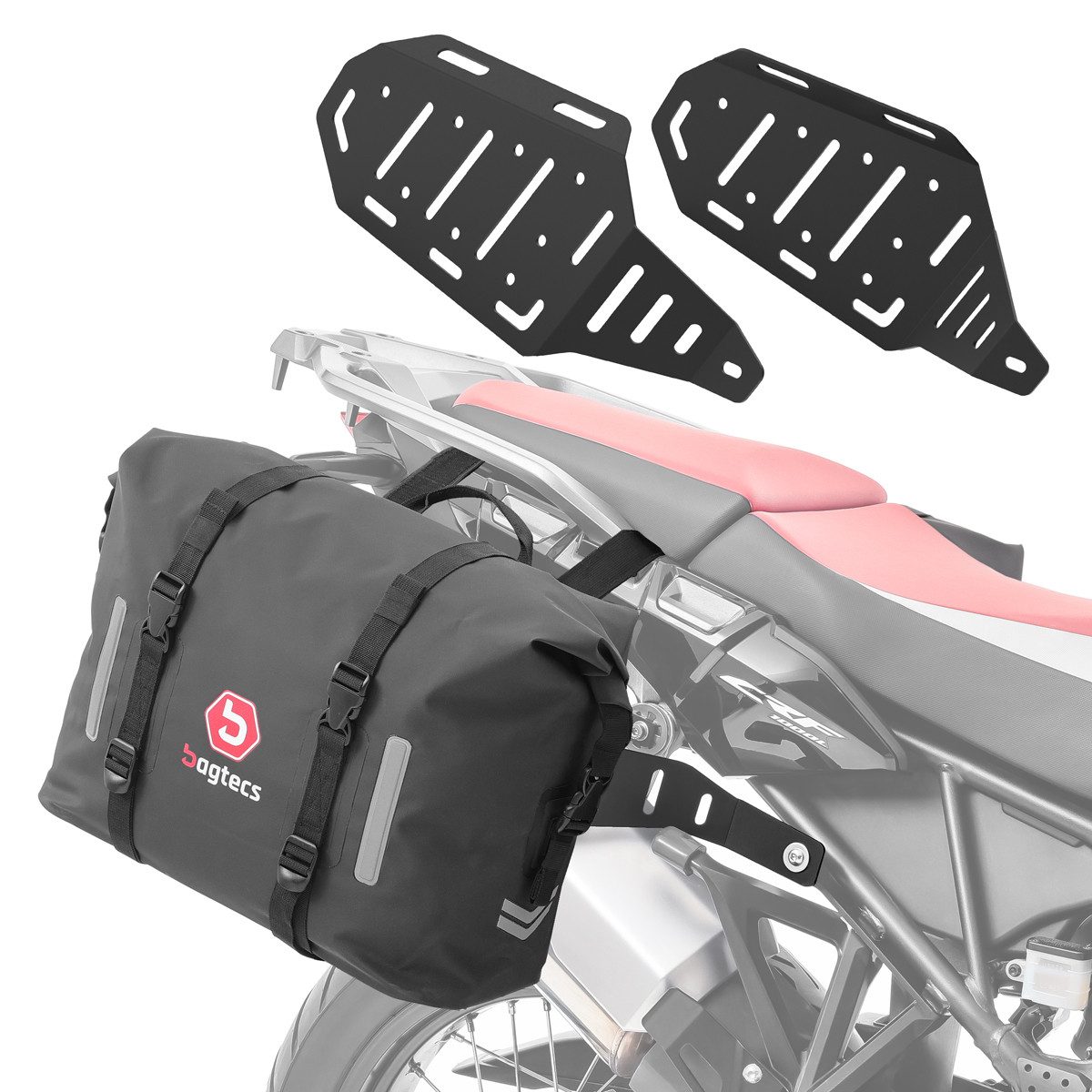 Bagtecs Schraube Set Satteltaschen WP8 + Seitenträger passend für Honda Africa Twin CRF