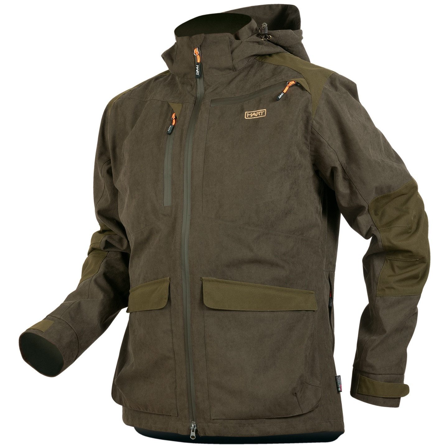 Hart Winterjacke Thermo-Ansitzjacke "Red Deer" oliv wasserdicht Jagdjacke Herren Oefele