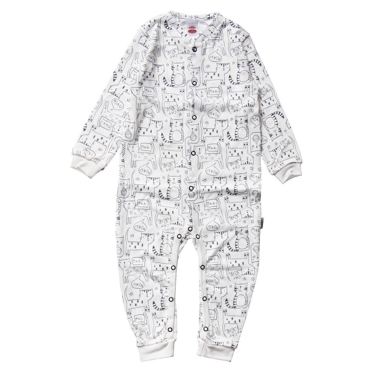 Strampler Katze Unisex Kinder