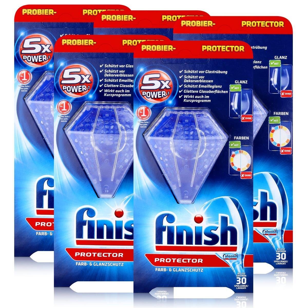 - Glanzschutz Farb ca. - FINISH Protector Finish Spülgänge 30 & Calgonit Spülmaschinenreiniger 30g
