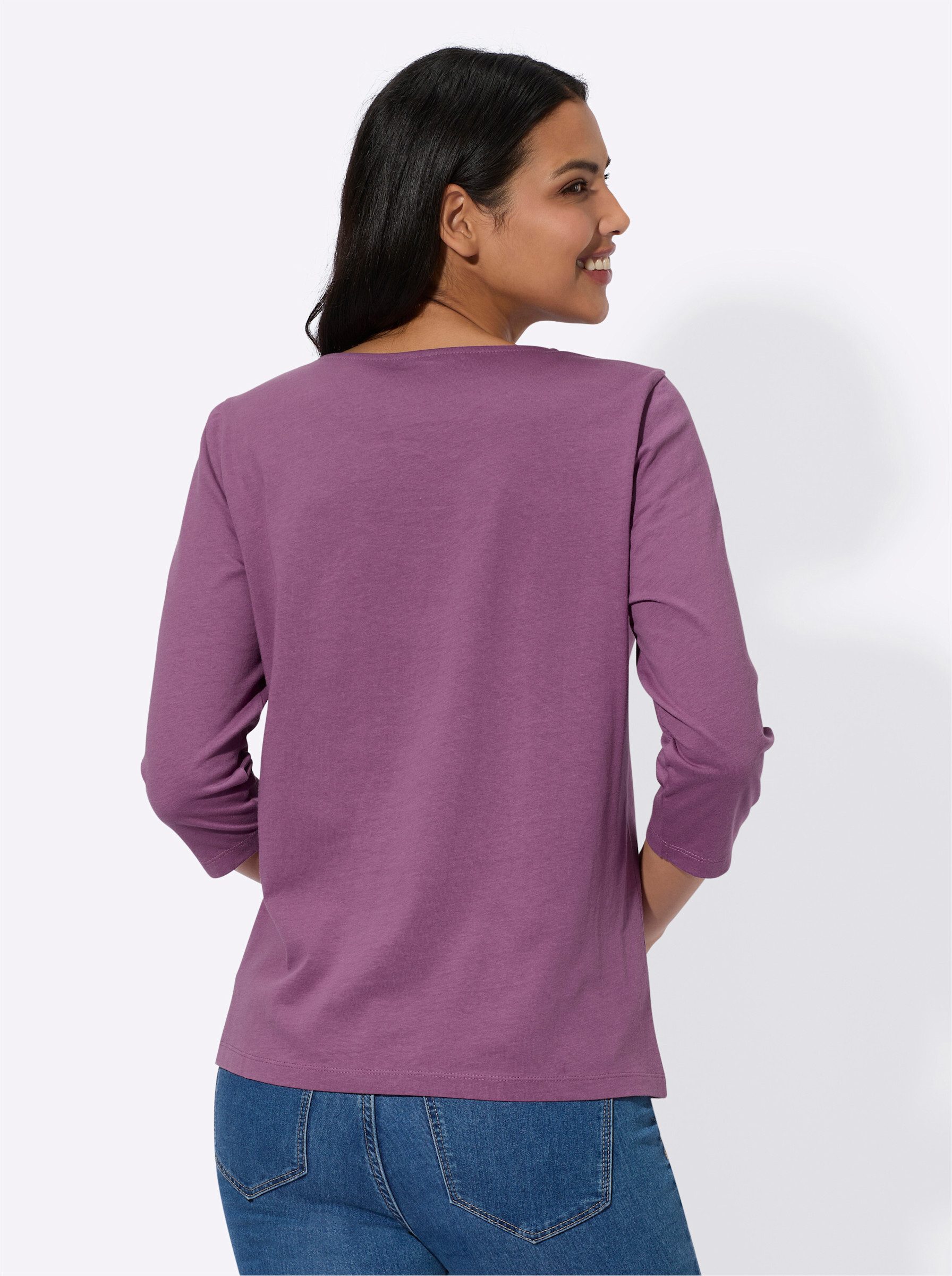 Sieh an! T-Shirt 3/4-Arm-Shirt günstig online kaufen