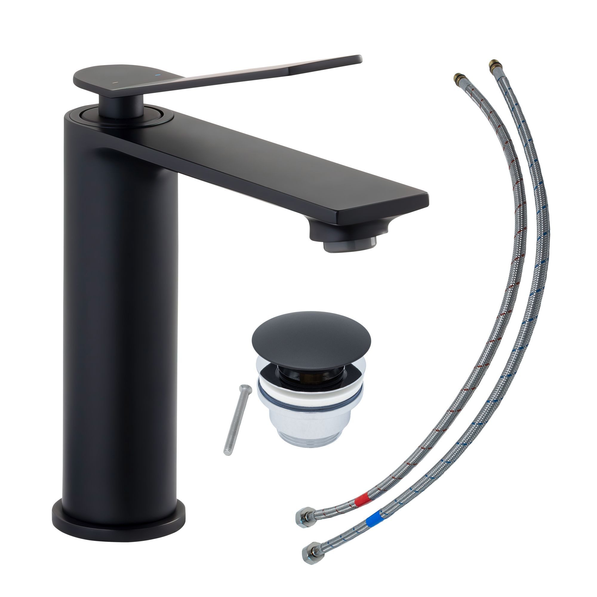 SCHÖNER WOHNEN-Kollektion Waschtischarmatur VIOLA M Mattschwarz, geeignet f günstig online kaufen