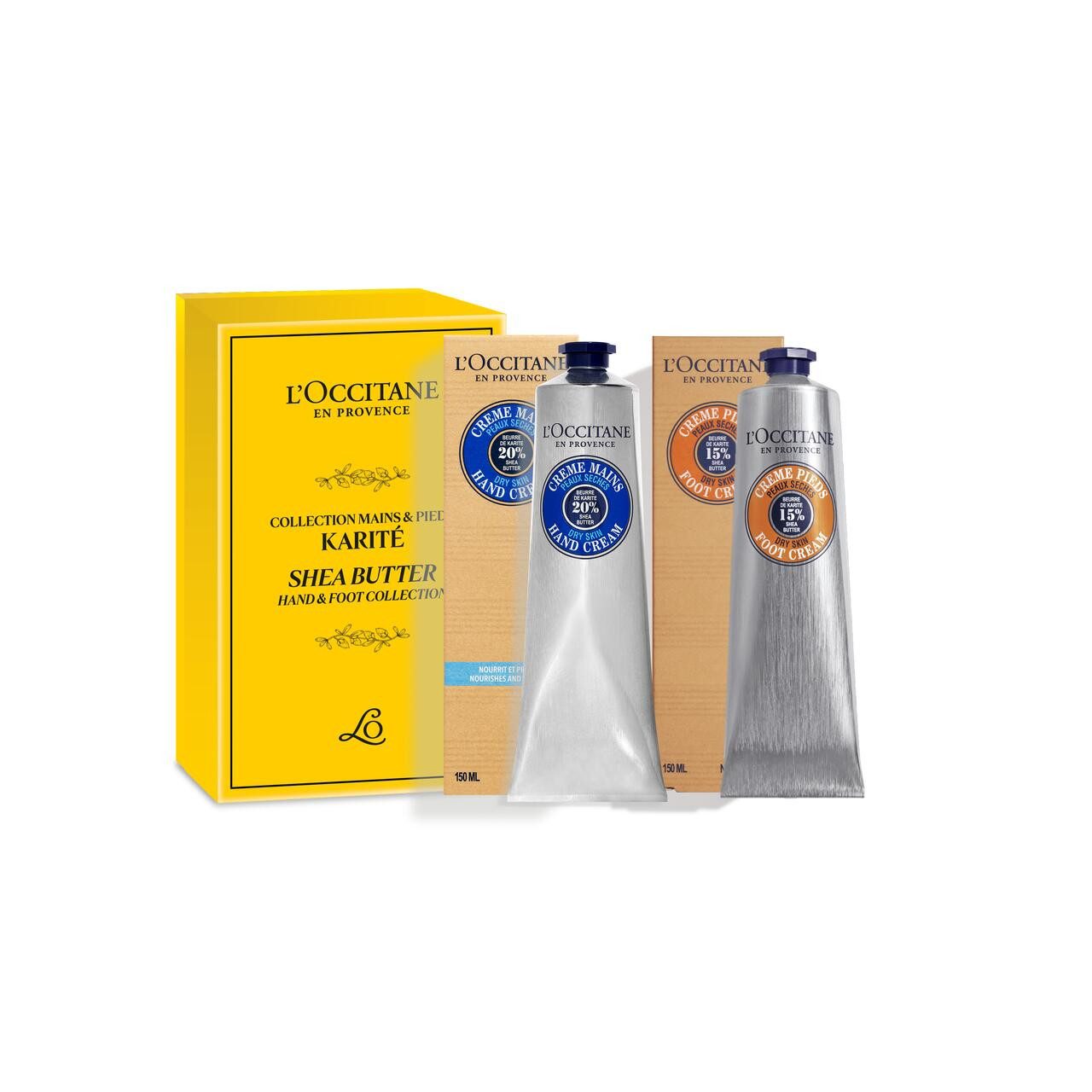 L'OCCITANE Handcreme Shea Hand- und Fußpflege Duo, für Все Hauttypen