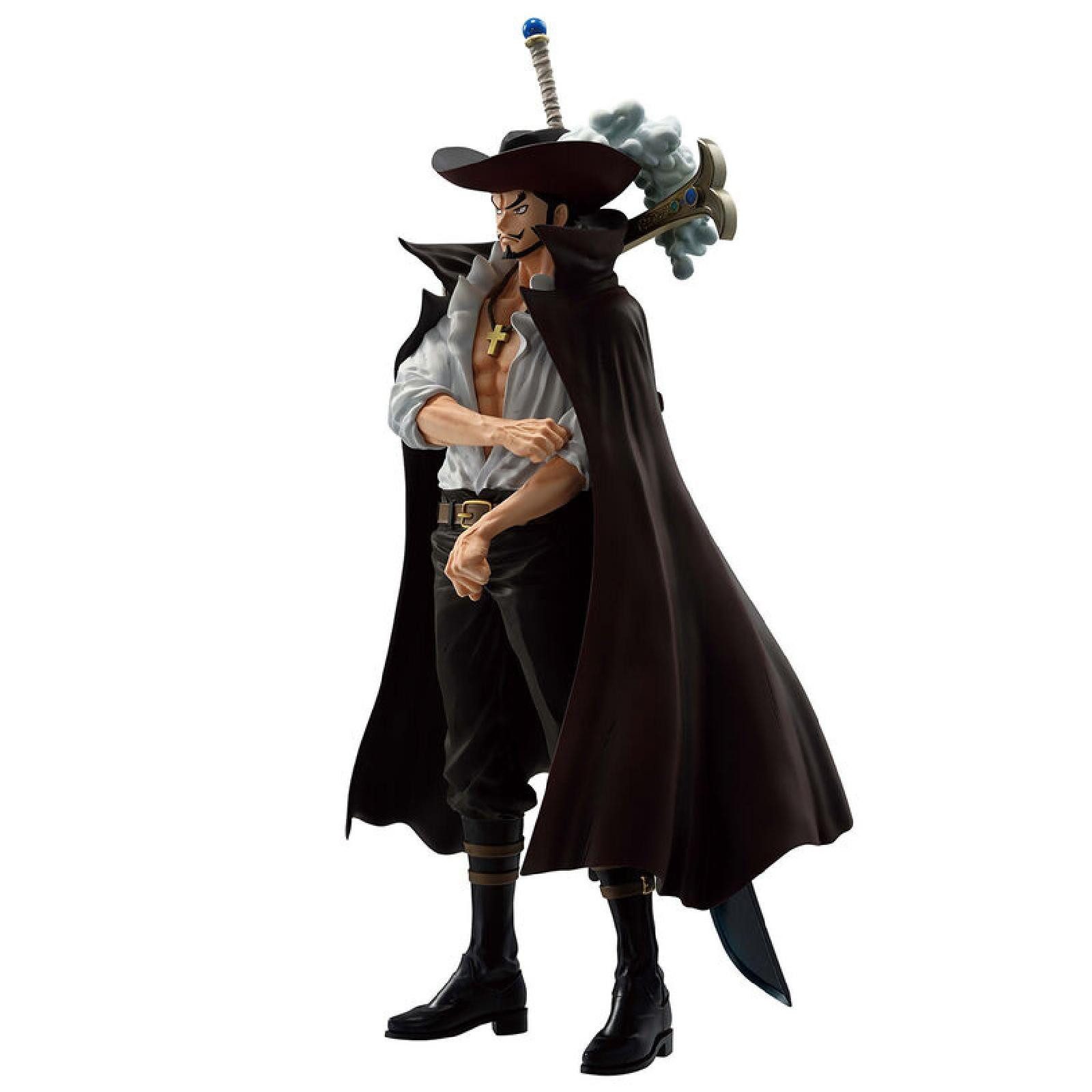 Banpresto Sammelfigur One Piece Beyond The Trials Dracule Mihawk Ichibansho figure 25cm