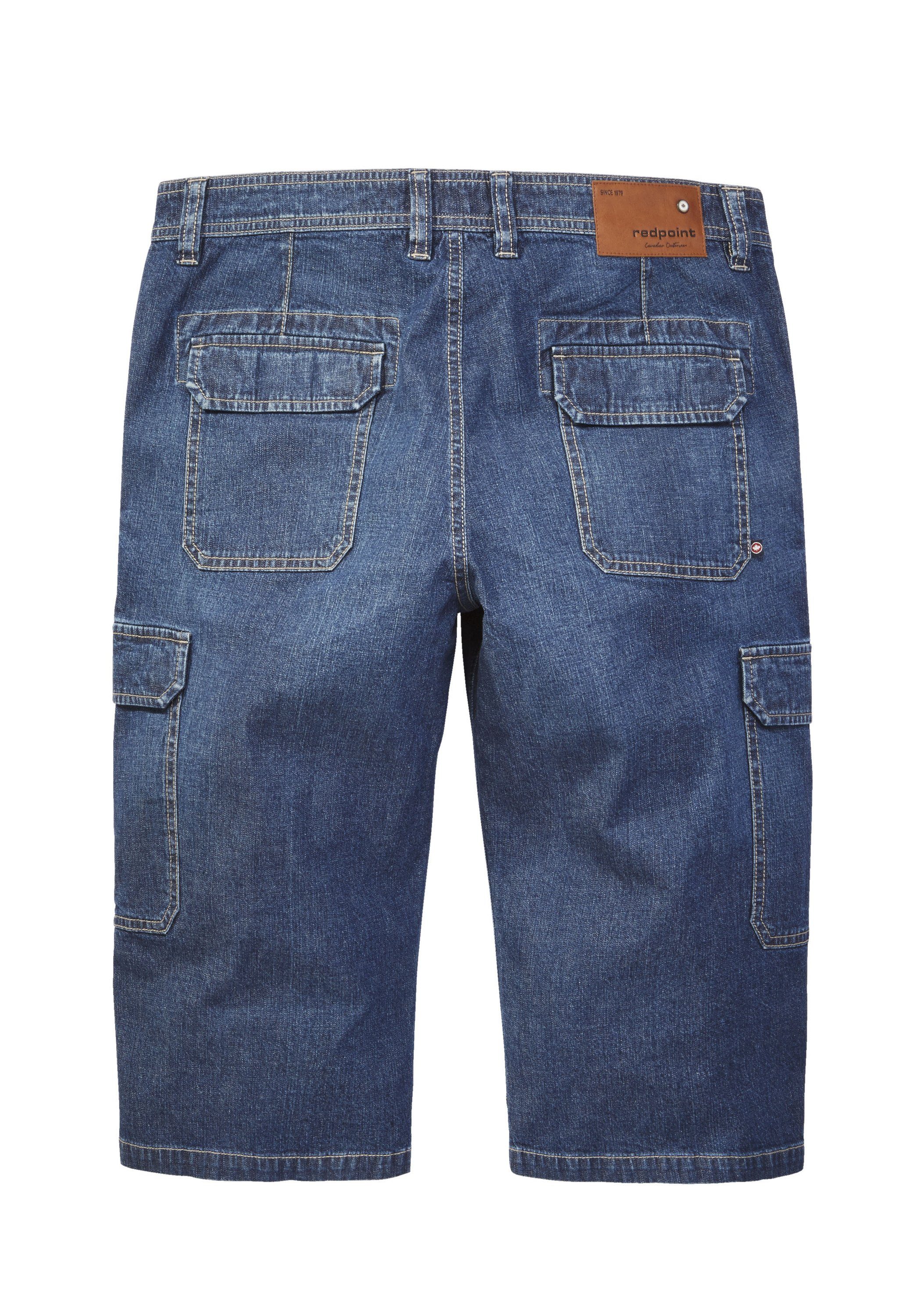 Redpoint Jeansbermudas Jordy Cargo Jeansbermudas in 3/4 Länge – Bild 4 von 5