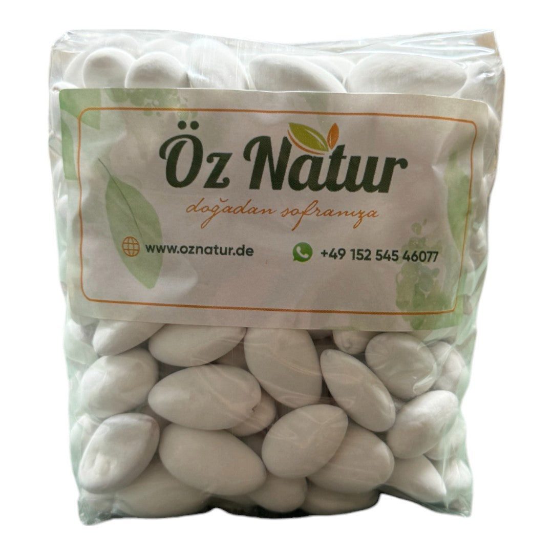 Öz Natur Süßigkeit, Weiße Mandeln Dragees 500g