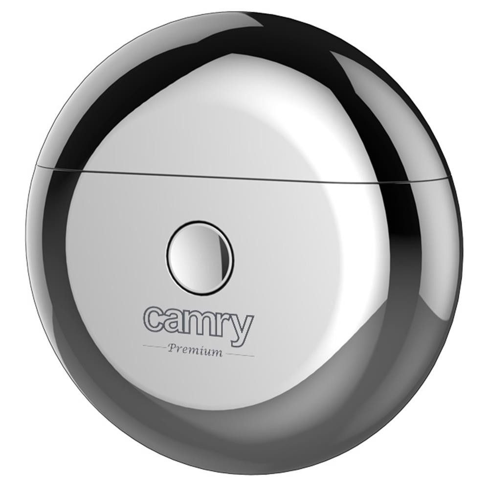 Camry Gesichtshaarrasierer CR 2938, Reiserasierer, 2 Klingenköpfe, leicht, Bartschneidegerät, silber