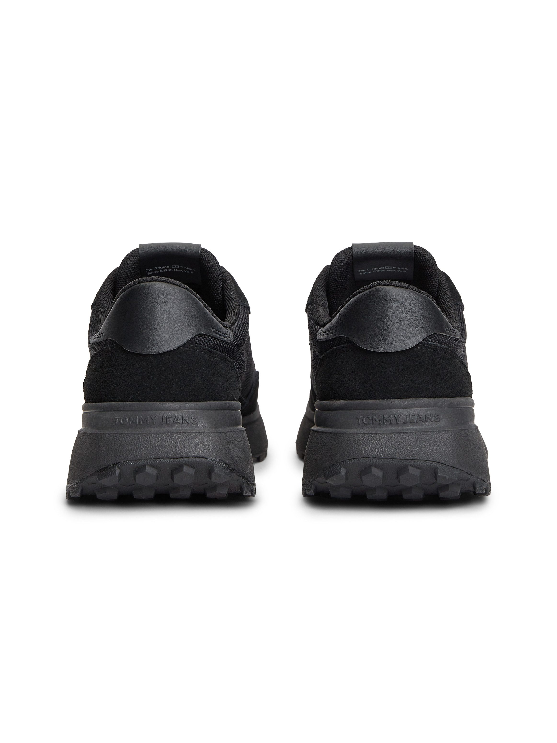 Tommy Jeans MODERN RUNNER MIX Keilsneaker Freizeitschuh, Halbschuh, Schnürschuh mit seitlichem Logo