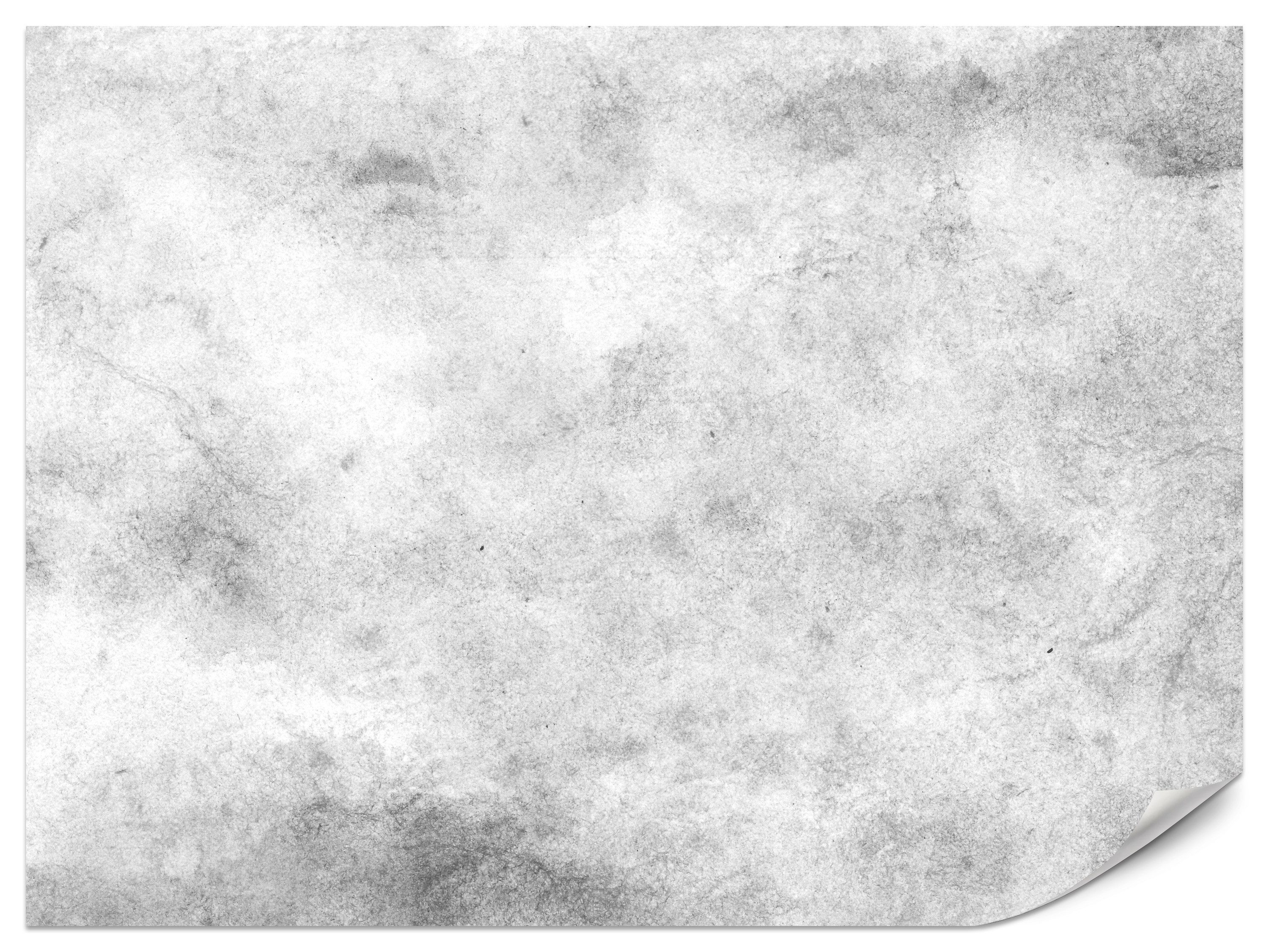 Muralo Fototapete Vliestapete - Helle Betonoptik mit feiner Struktur, Glatt, Grafisch, (Packung, 1 St., 100x70 cm), Kleber im Set, 3D-Optik, Dekoration fürs Wohnzimmer