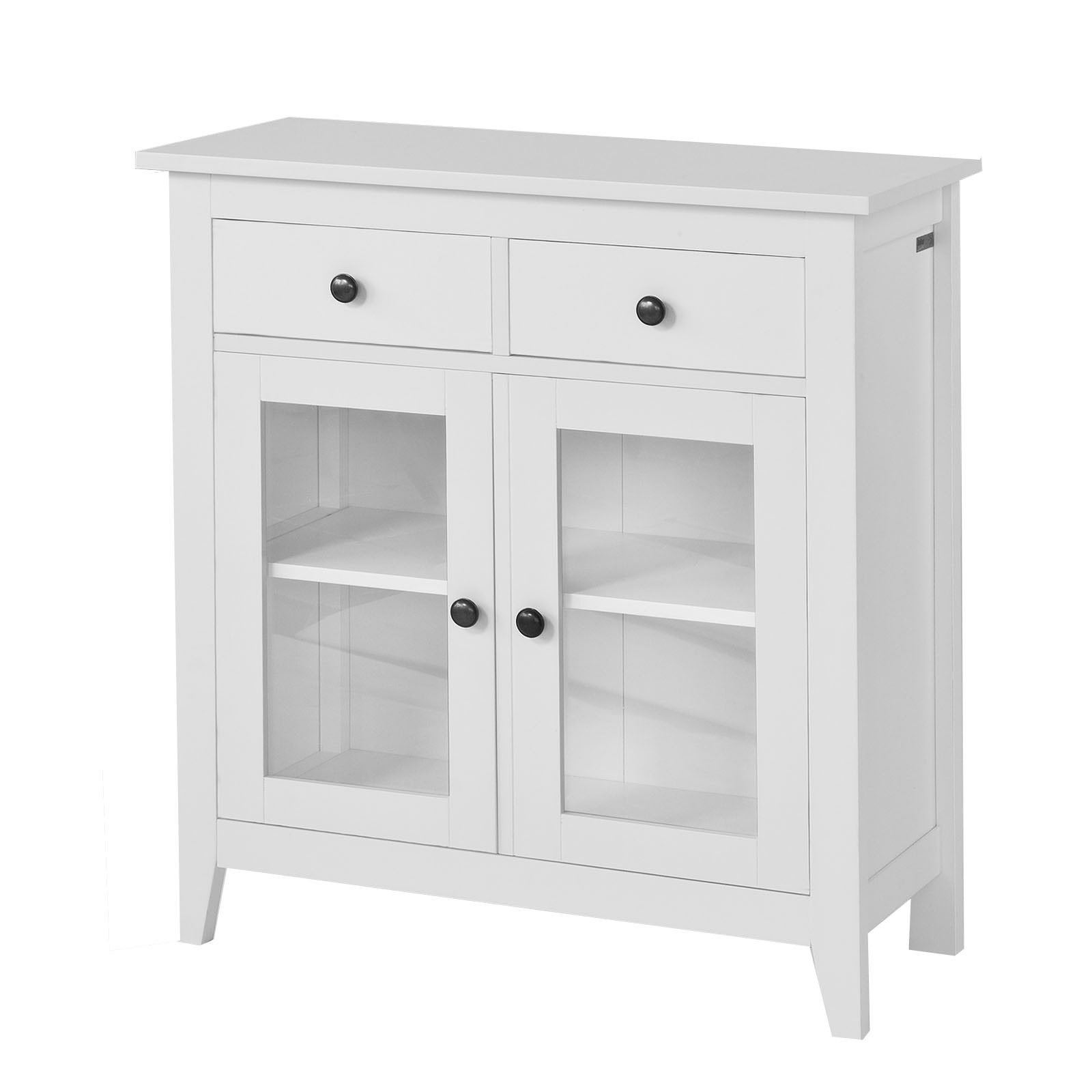 SoBuy Sideboard FSB05, Küchenschrank mit 2 günstig online kaufen