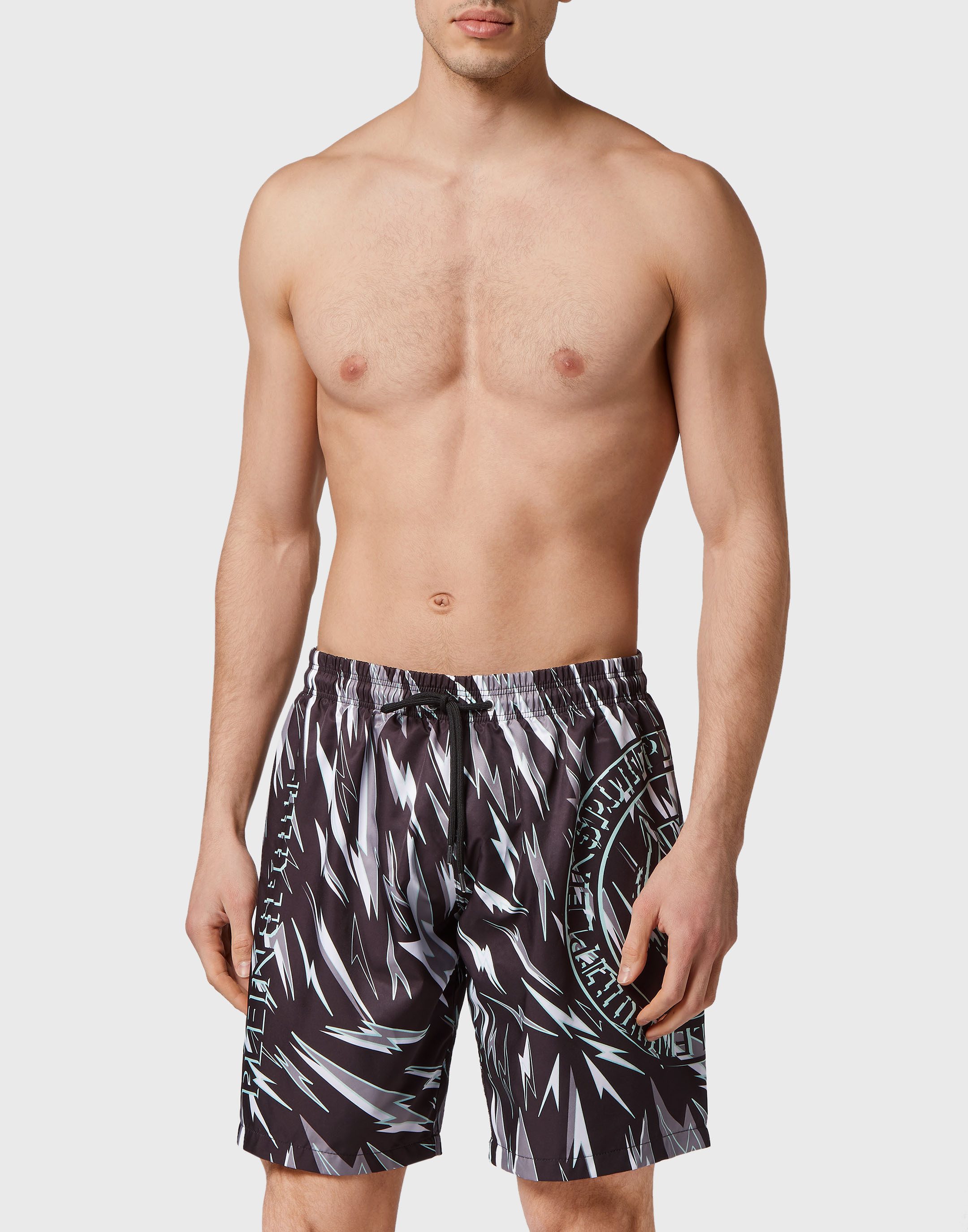 PLEIN SPORT Купальные шорты  Tiger