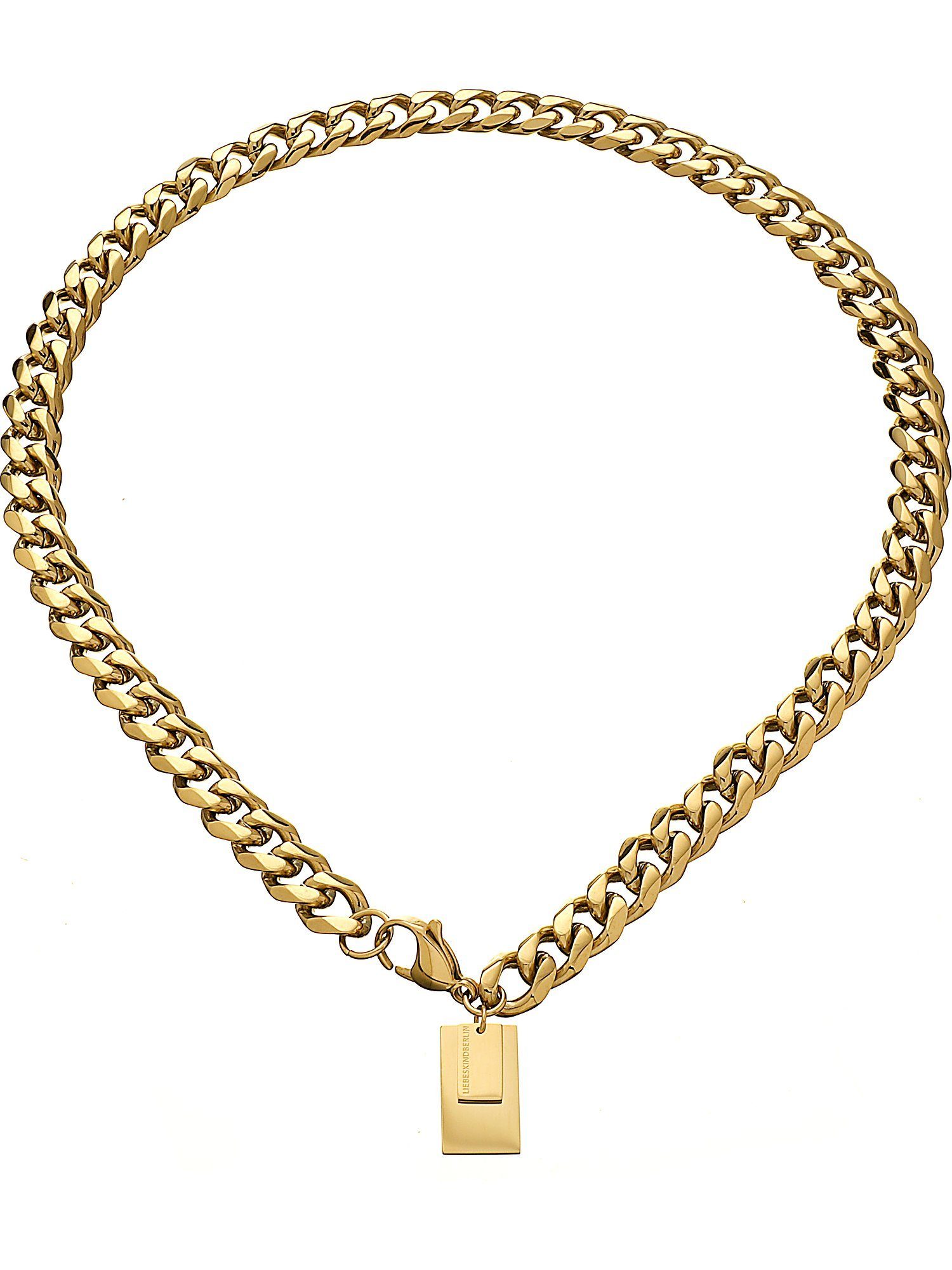 Liebeskind Berlin Edelstahlkette Liebeskind Damen-Kette Edelstahl gelbgold