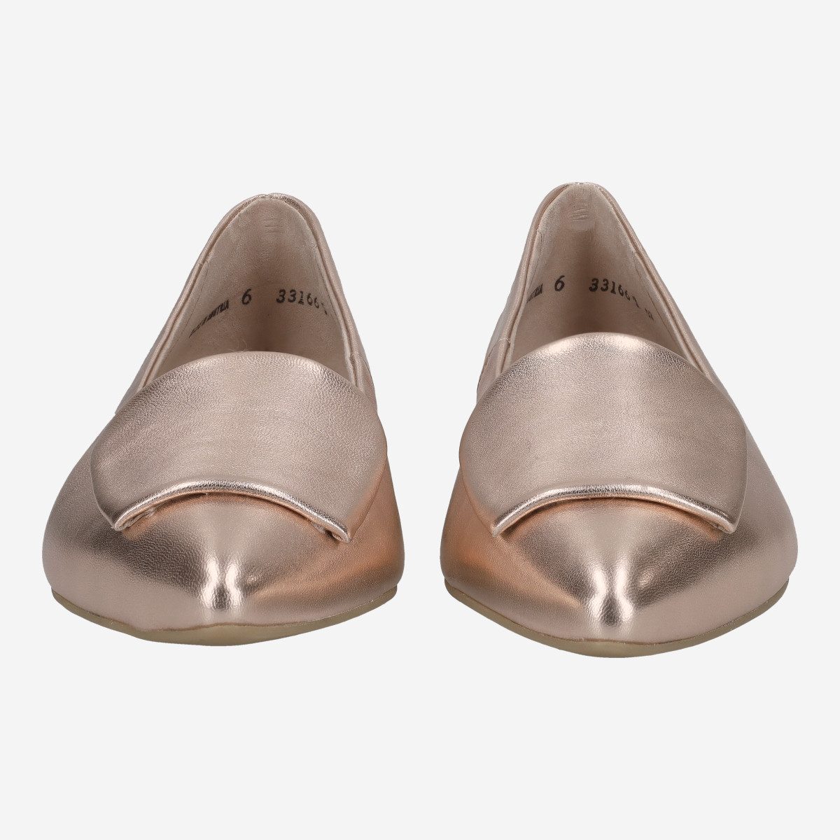 Paul Green Paul Green 3792-147, Ballerina, Beige, metallik, Damen Ballerina günstig online kaufen