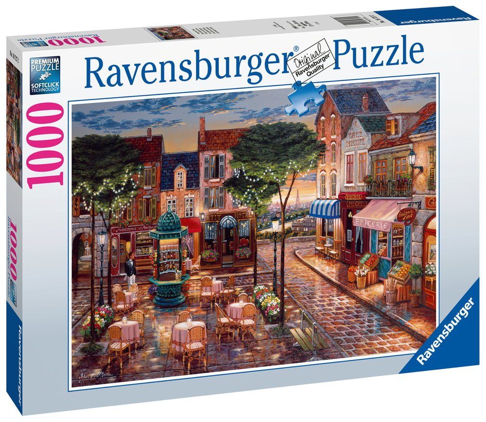 Ravensburger Puzzle 1000 Teile Ravensburger Puzzle Gemaltes Paris 16727, 1000 Puzzleteile