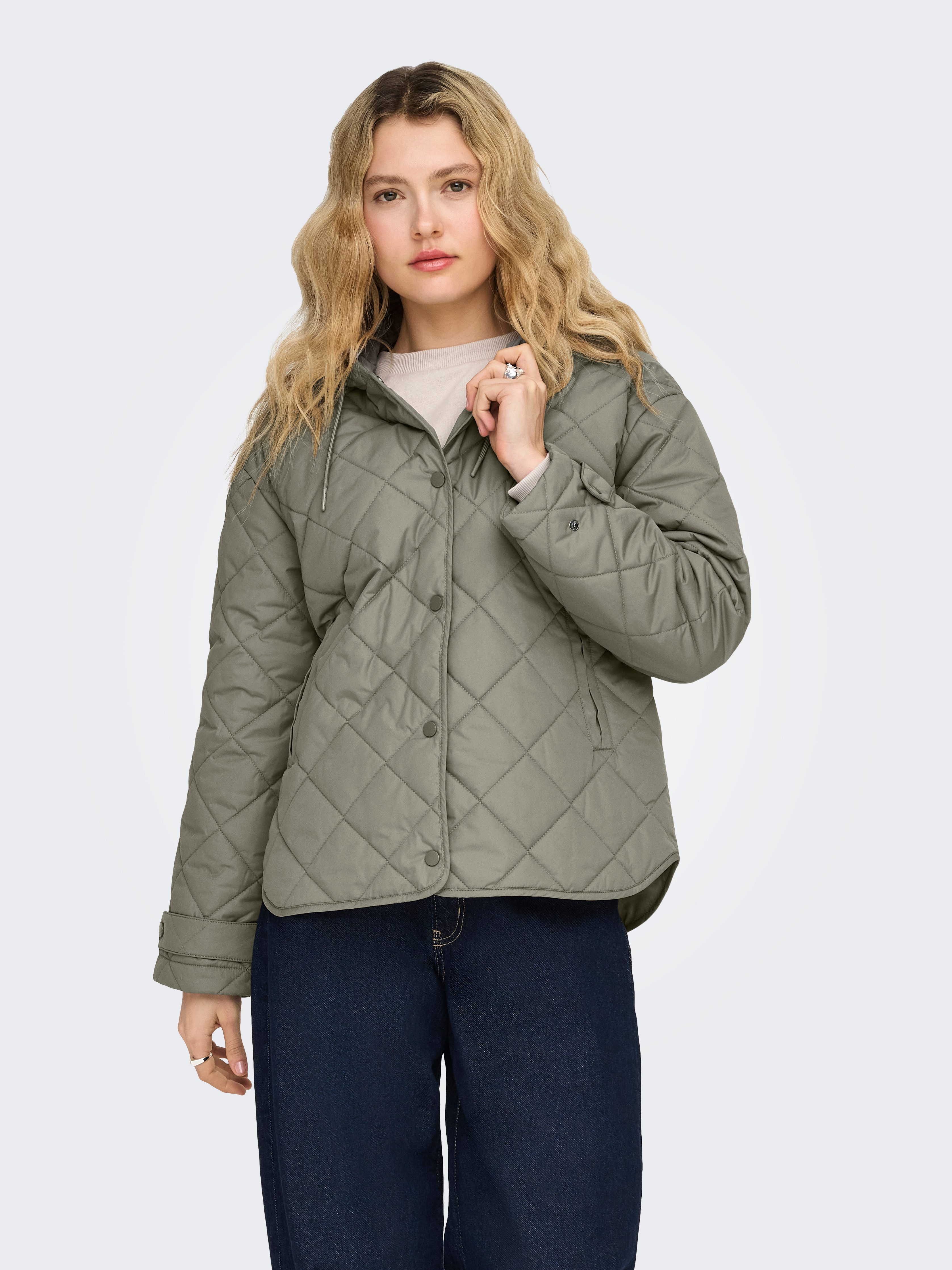 ONLY Steppjacke ONLJULIET QUILTED HOOD JACKET NOOS OTW Kunstfaser