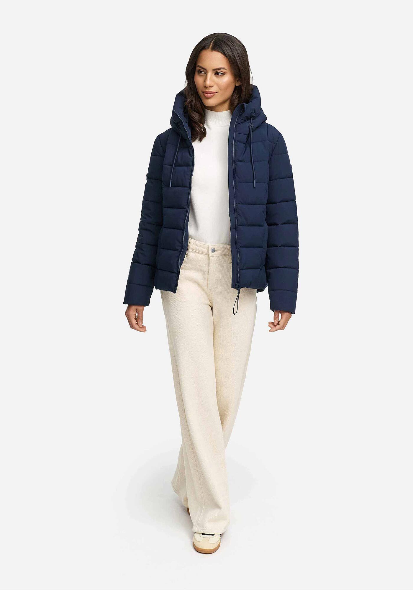 Marikoo Winterjacke Tayenaa mit schmaler Steppung und extra hohem Kragen – Bild 2 von 5