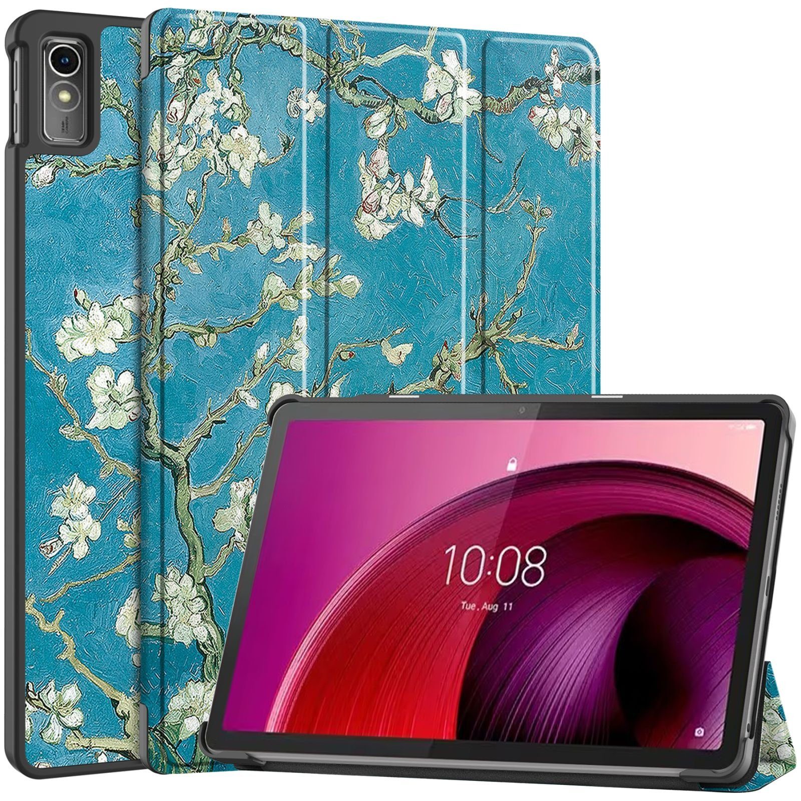 Lobwerk Tablet-Hülle Schutzhülle für Lenovo Tab M10 5G TB-360ZU 2023 10.6 Zoll, Wake & Sleep Funktion, Sturzdämpfung, Aufstellfunktion