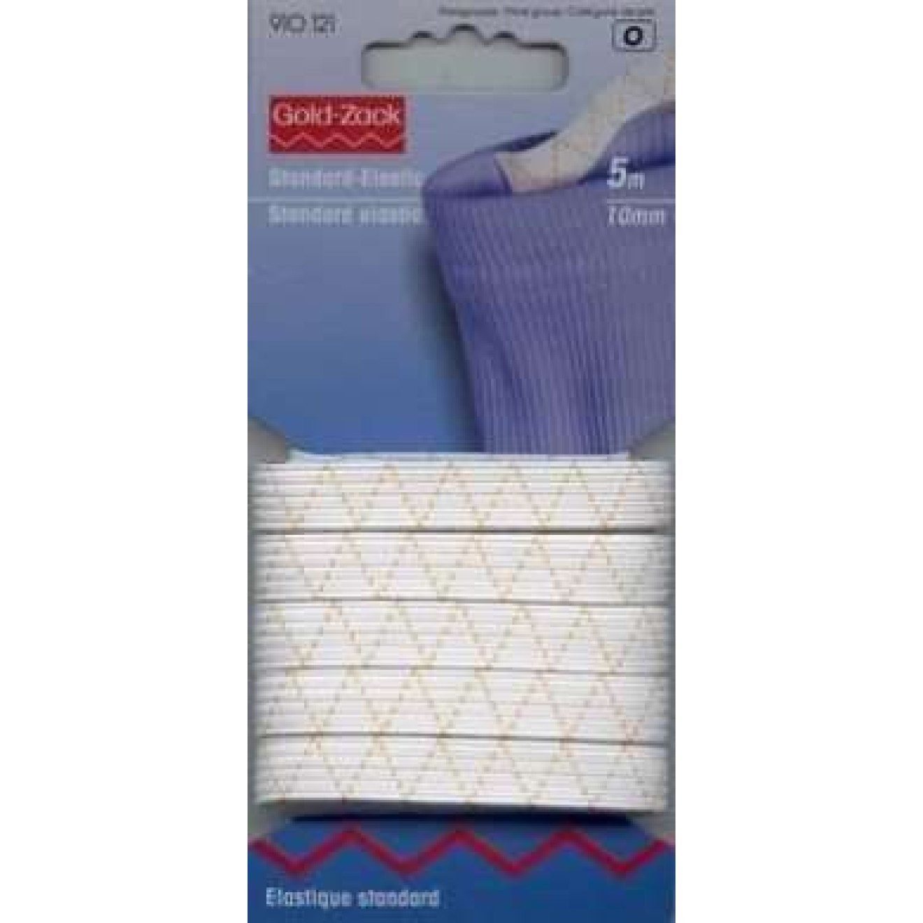 Prym Stricknadeln Standard-Elastic 10 mm weiß 5 m