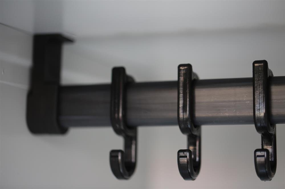 Steelboxx Spind Spind, Garderobenschrank, Stahlschrank, Kleiderspind, keine RAL montiert, verschweißt 5010 Komplett Korpus: Enzianblau RAL Metallschrank, erforderlich Tür: 7035 Lichtgrau/ und (1-St) Montage