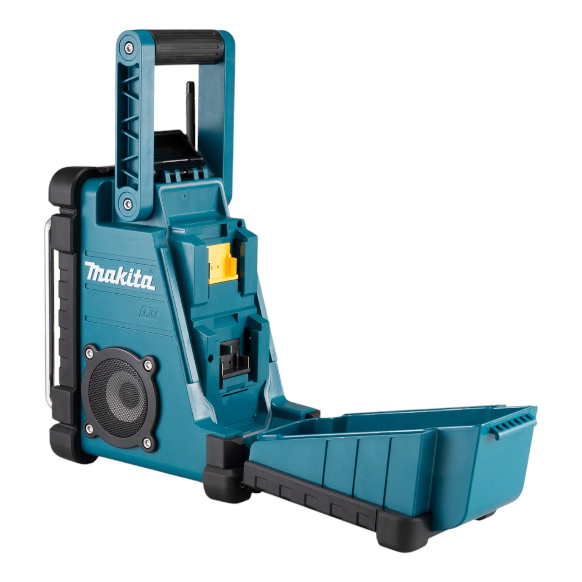 Makita DMR 116 RF Akku 14,4 - 18 V AM FM AUX + 2x Akku 3,0 Ah + Ladegerät Baustellenradio – Bild 4 von 4