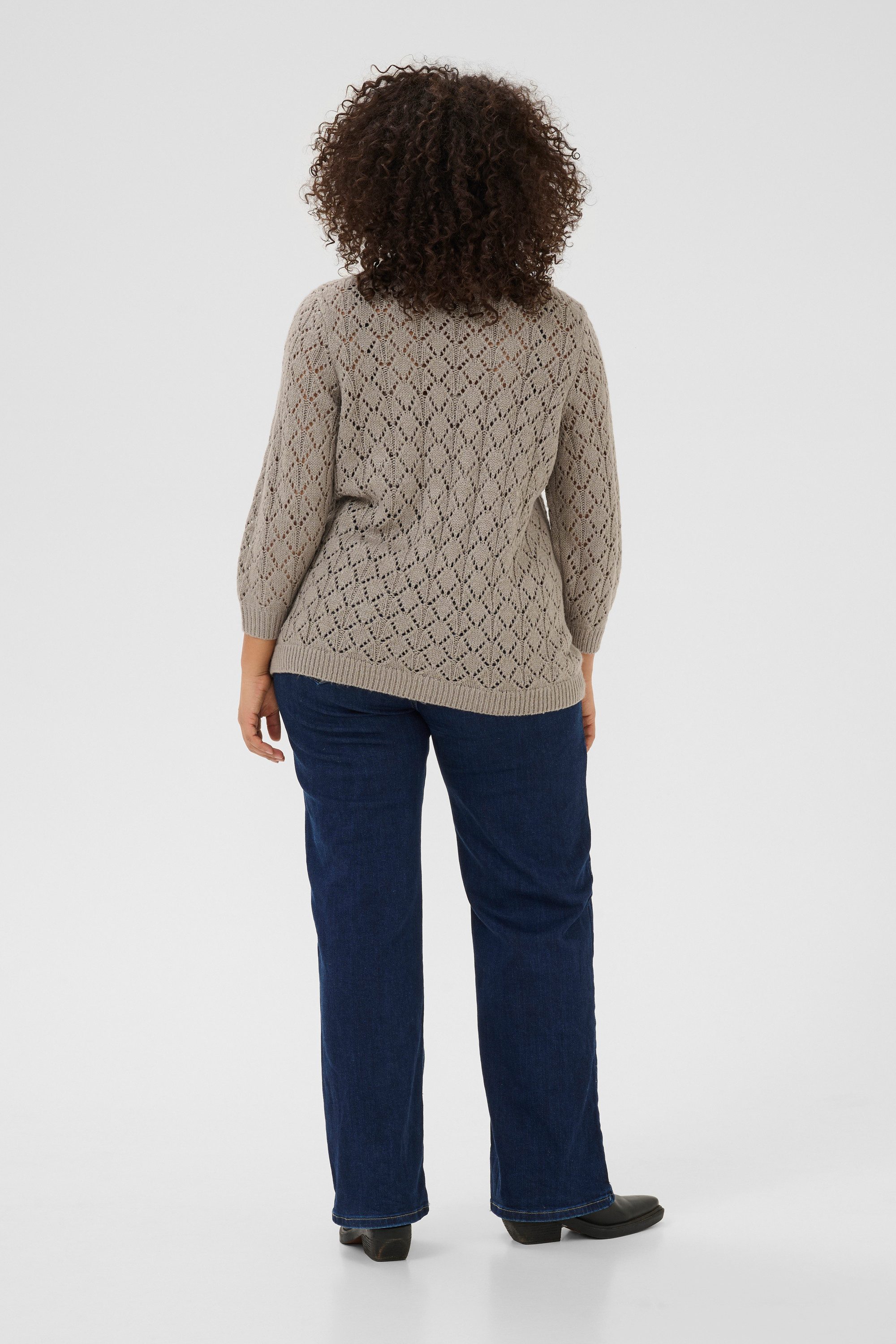 KAFFE Curve Strickpullover Strickpullover KCmika Große Größen