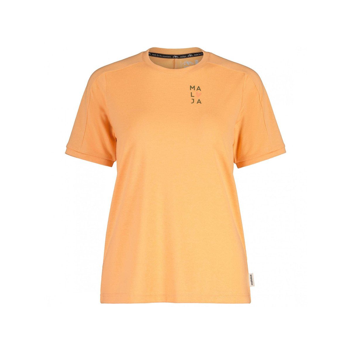 T-Shirt Maloja aprikose fit regular (1-tlg)