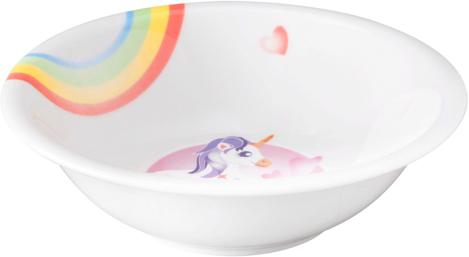 Seltmann Weiden Schüssel Compact - Mein kleines Einhorn, Porzellan, (1-tlg), Schale rund 16 cm