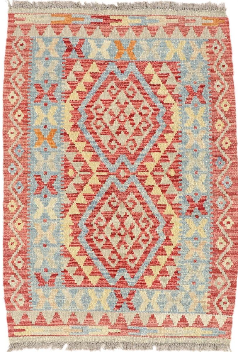 Orientteppich Kelim Afghan Heritage 83x116 Handgewebter Moderner Orientteppich, Nain Trading, rechteckig, Höhe: 3 mm