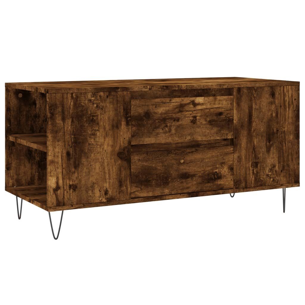 vidaXL Couchtisch Couchtisch Räuchereiche 102x44,5x50 cm günstig online kaufen