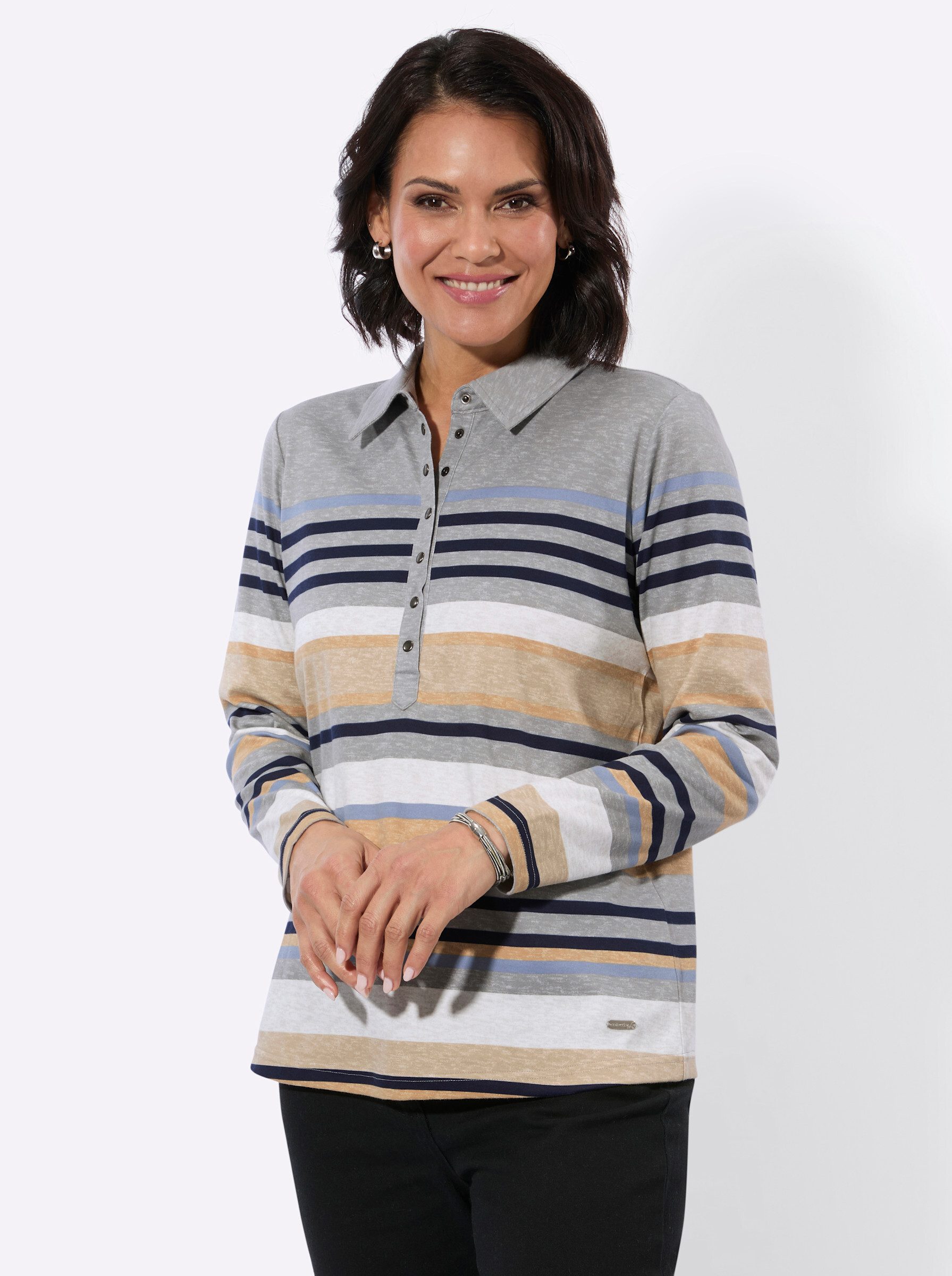 Witt T-Shirt Poloshirt Langarm