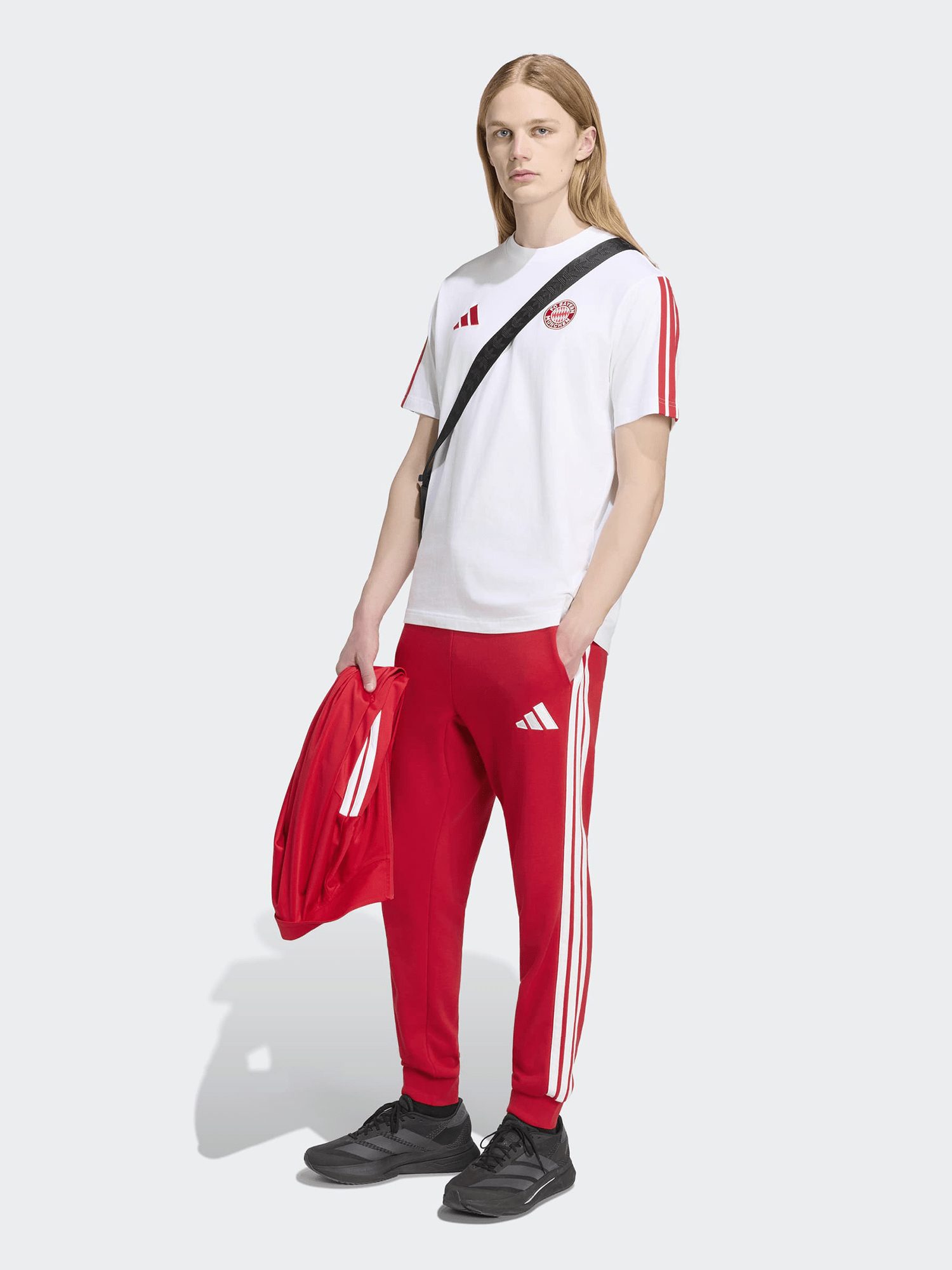 adidas Performance T-Shirt FC Bayern München, T-Shirt DNA, Herren, Weiß – Bild 4 von 5