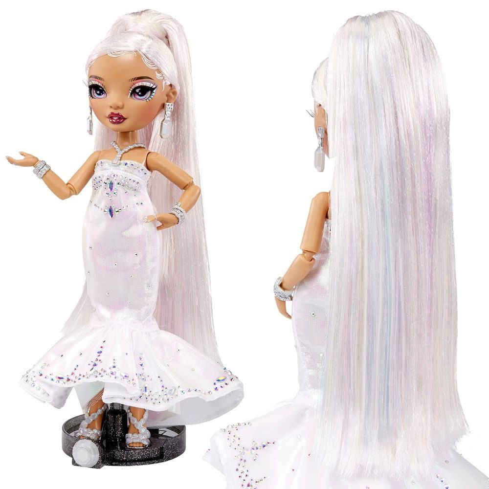 MGA ENTERTAINMENT Anziehpuppe Roxie Grand Fashion Puppe Rainbow High Holiday Edition 2022