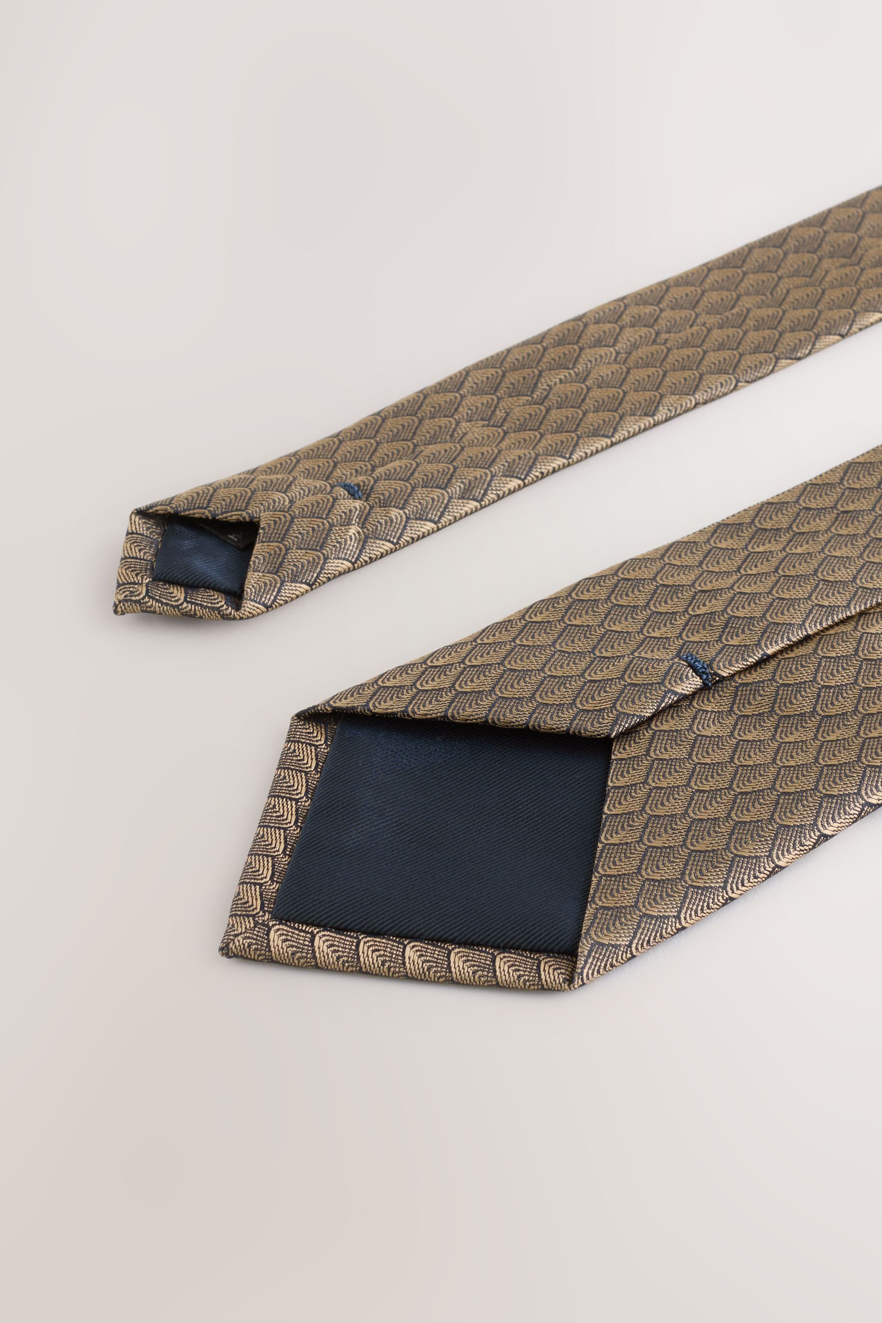 Next Krawatte Gemusterte Krawatte (2-St)