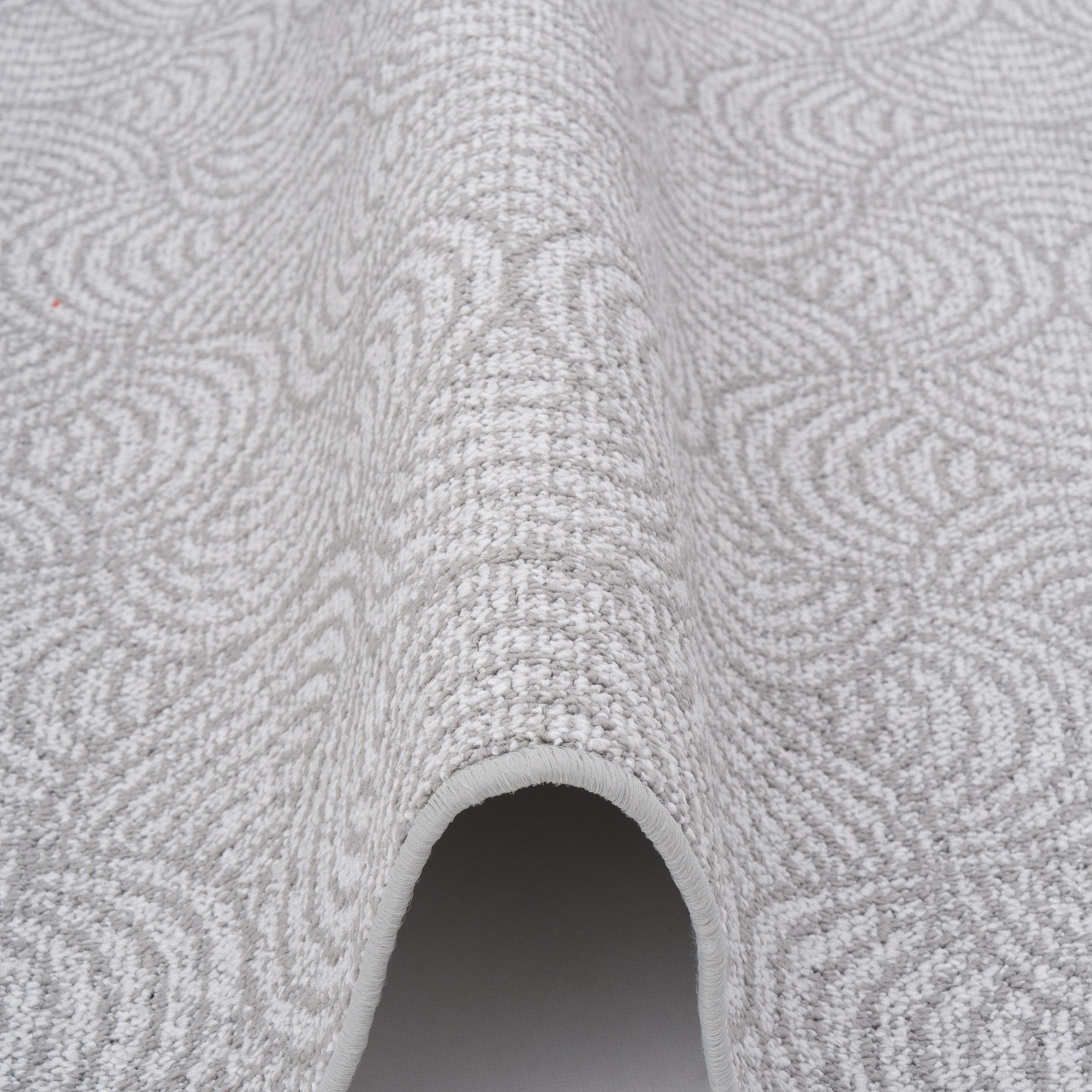 Snapstyle Läufer Läufer Feinschlinge Designer Teppich Circle, Rechteckig, Höhe: 6 mm