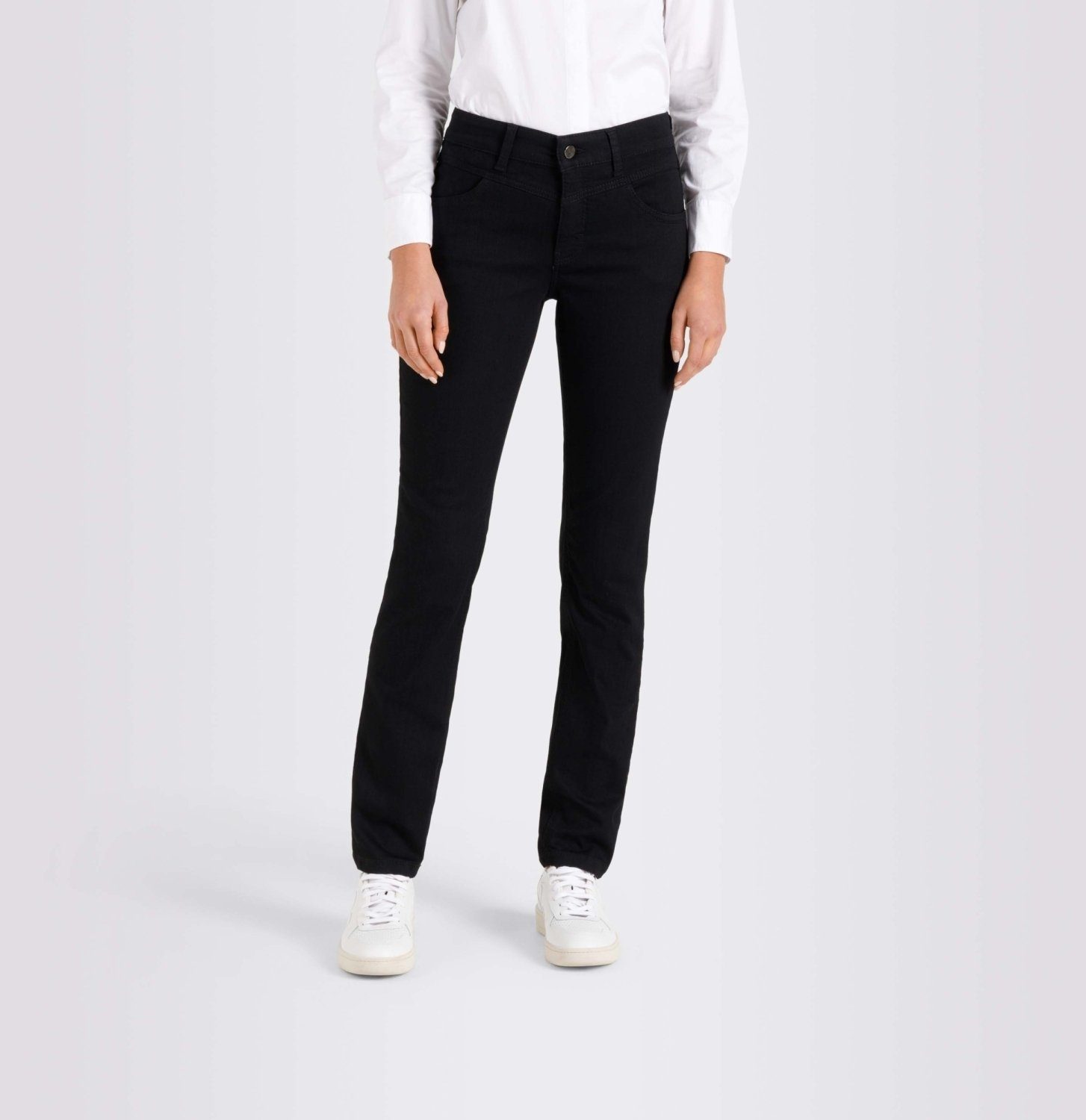 Mac Super Soft Slim Jean With Mini Ankle Split Bright Green 621r 28L