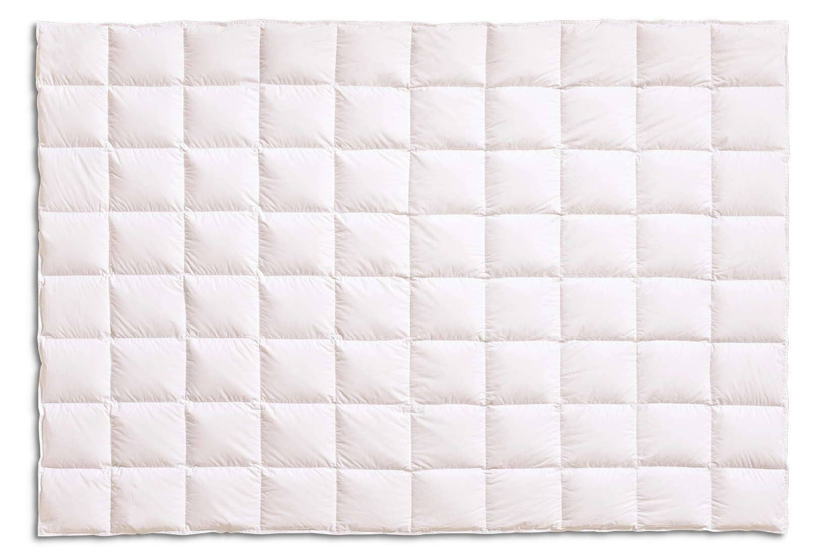 Sanders Kauffmann Gänsedaunenbettdecke Sleepwell Comfort, Füllung: 90% Gänsedaunen, 10% Gänsefedern, Sommer- und Winterdecke