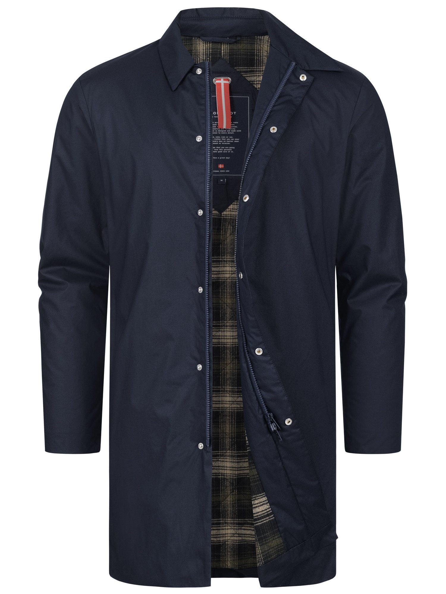 Kronstadt Wollmantel Herren KSCane Winter Mantel Herrenmantel mit verdeckte günstig online kaufen