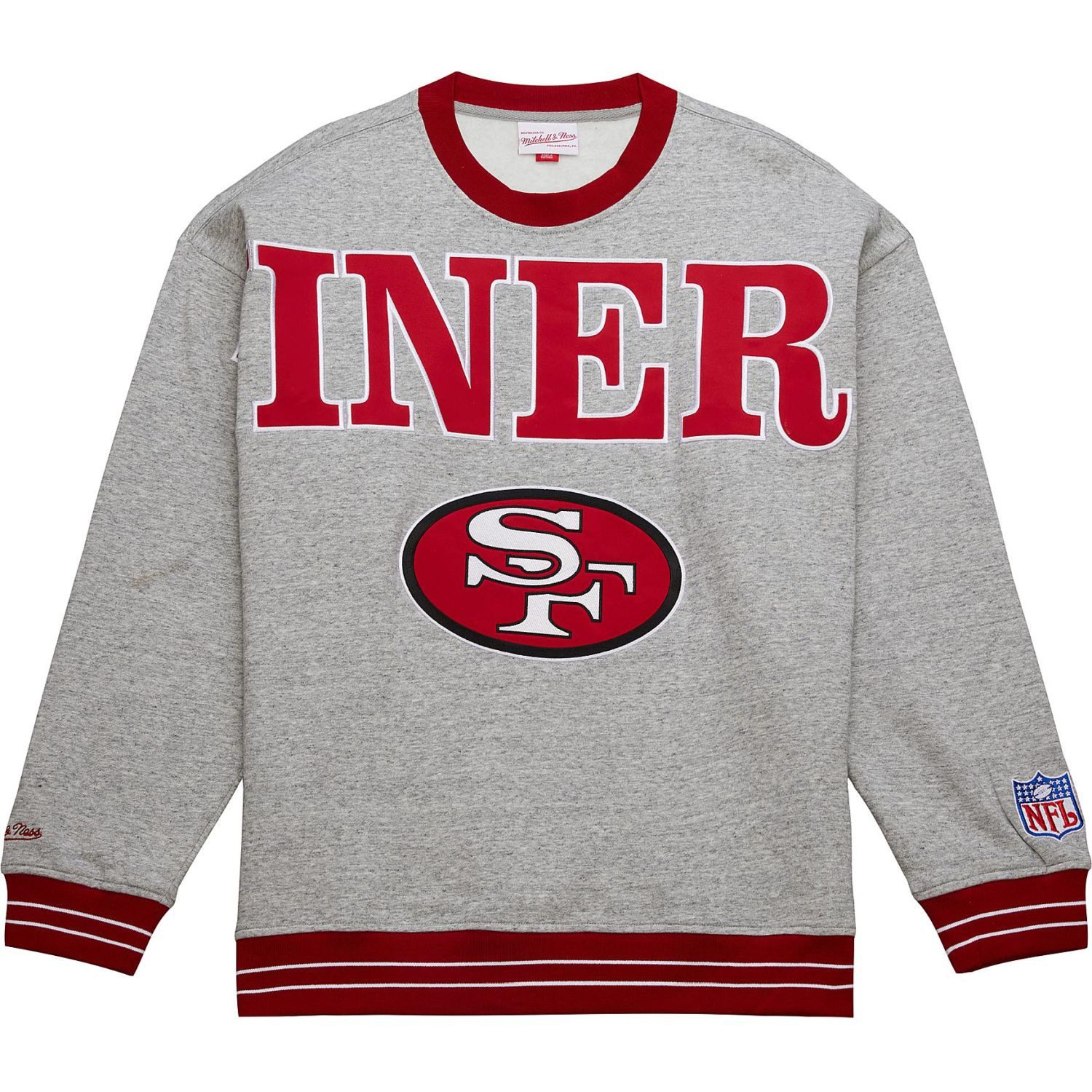 Mitchell & Ness Rundhalspullover SATIN San günstig online kaufen
