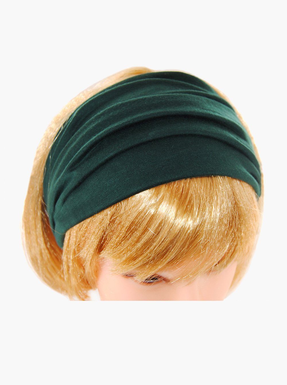 axy Haarband Damen Haarband Kopfband, Stirnband für Yoga und Sport Hairband Grün