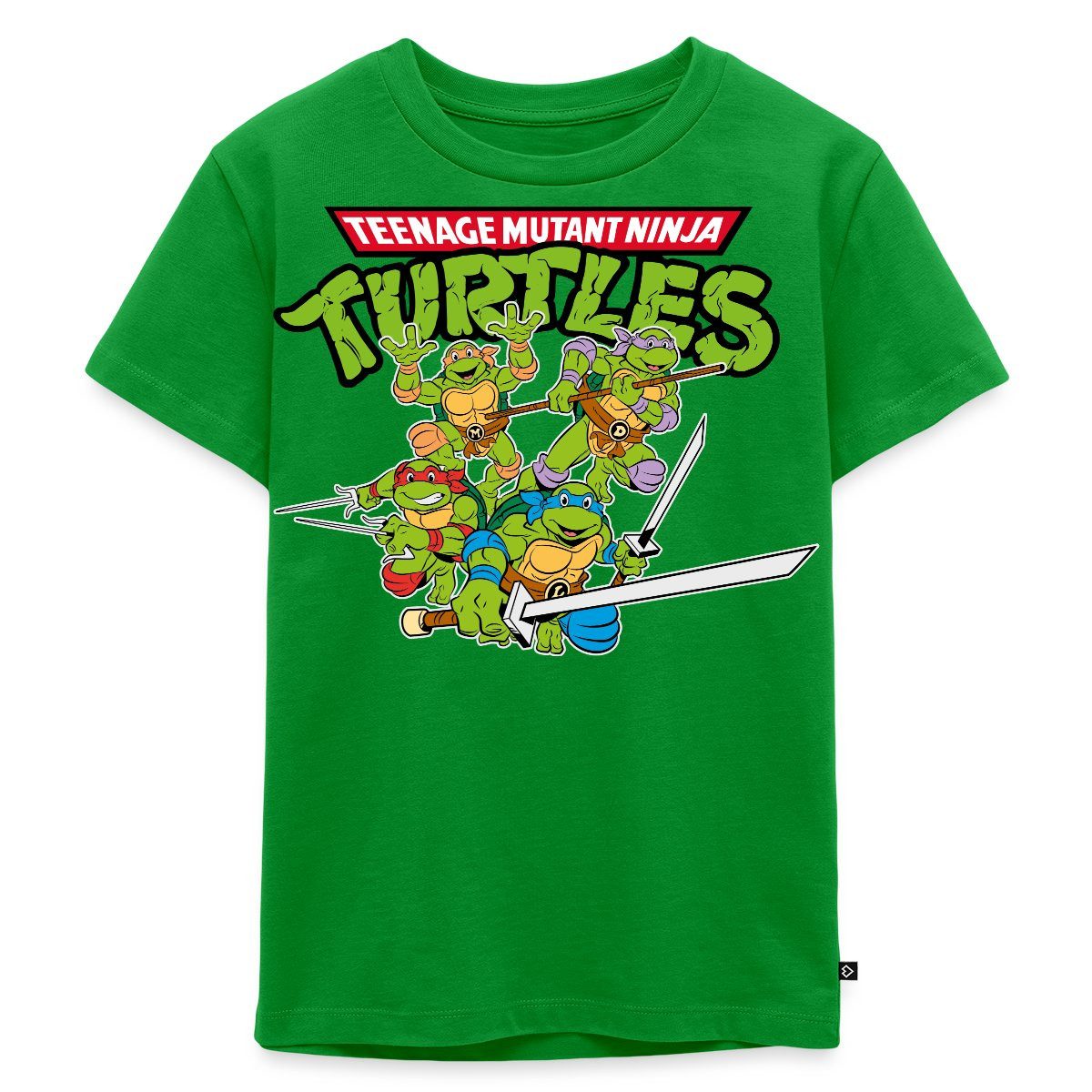 T-Shirt Teenage Mutant Ninja Turtles Logo Kinder Premium T-Shirt