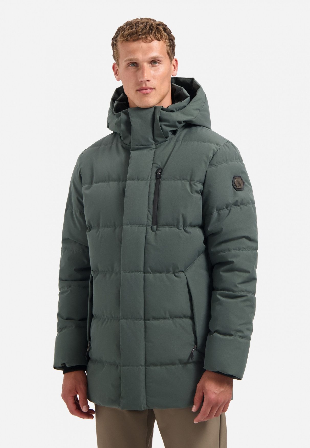 NO EXCESS Parka No Excess Langer günstig online kaufen