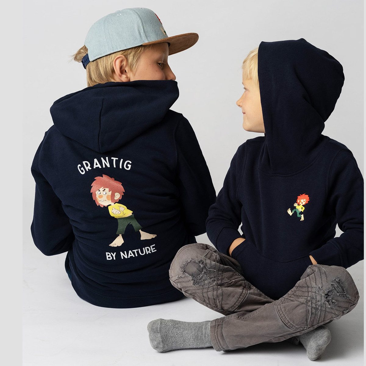 Bavarian Caps Kapuzenpullover Bavarian Caps Kids Hoodie Grantig by nature (Hoody)