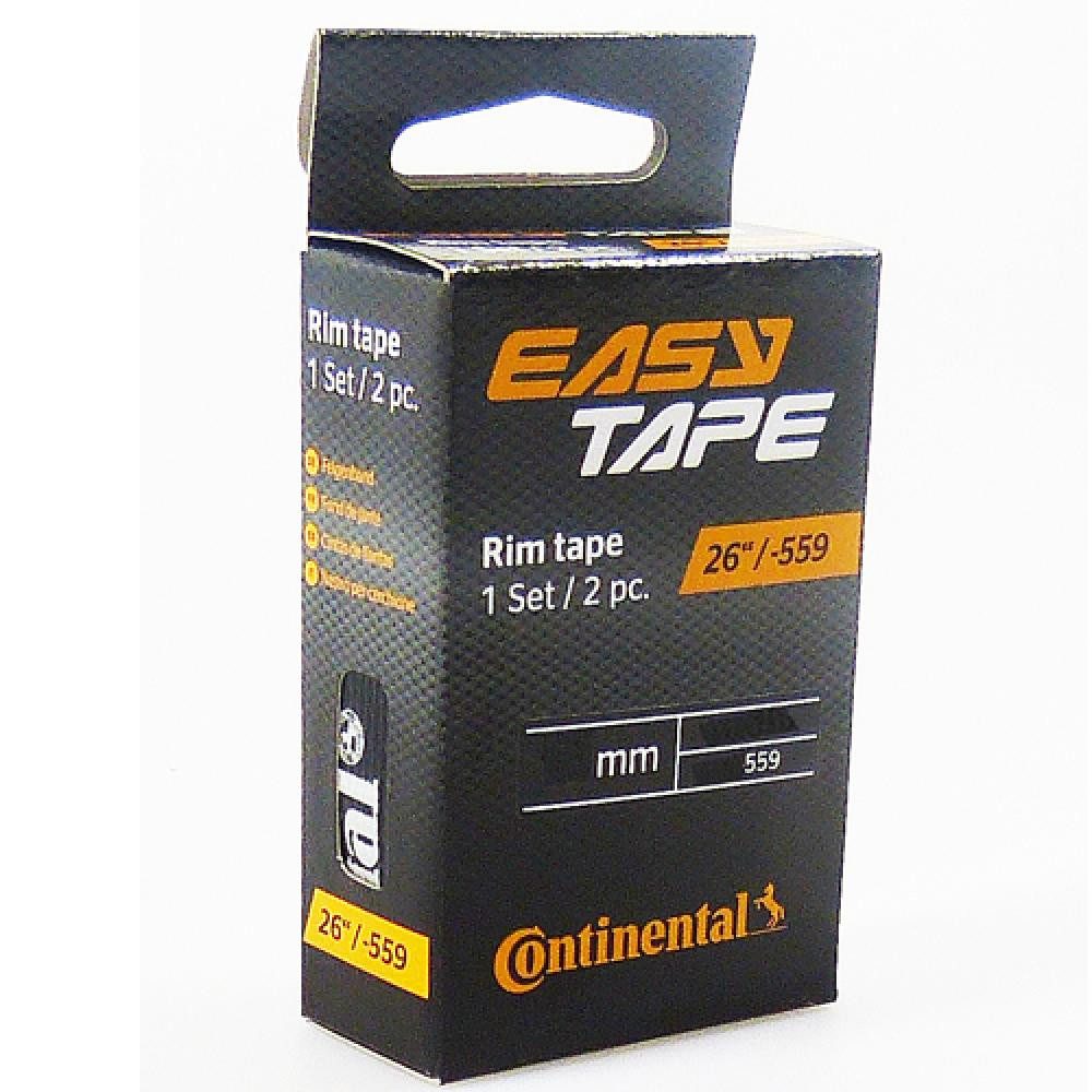 Felgenaufkleber Continental Felgenband EasyTape 8bar 26-559 Set 2Stück 24mm